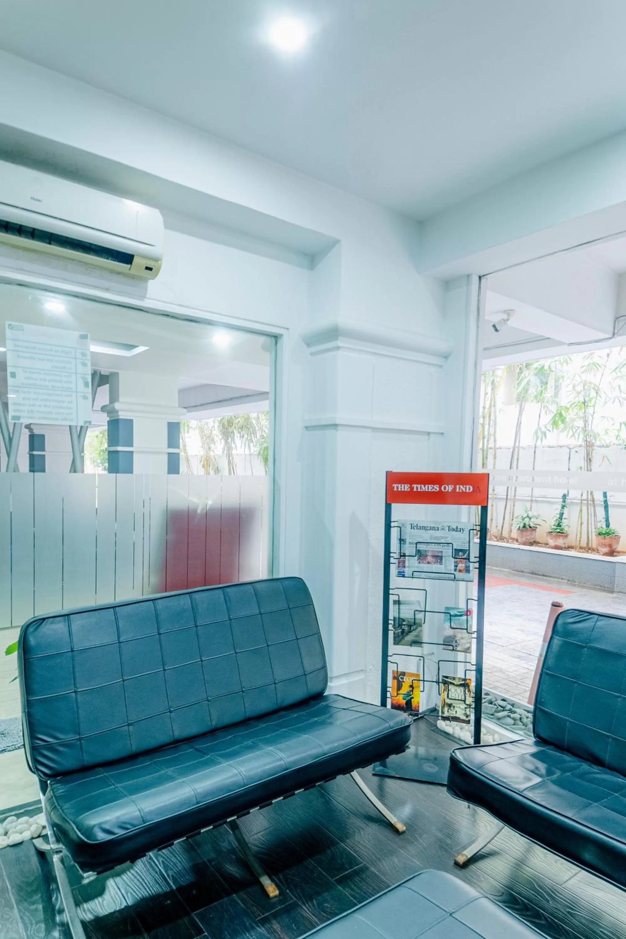 Lobby or reception in Hotel Athome , Whitefields, Kondapur