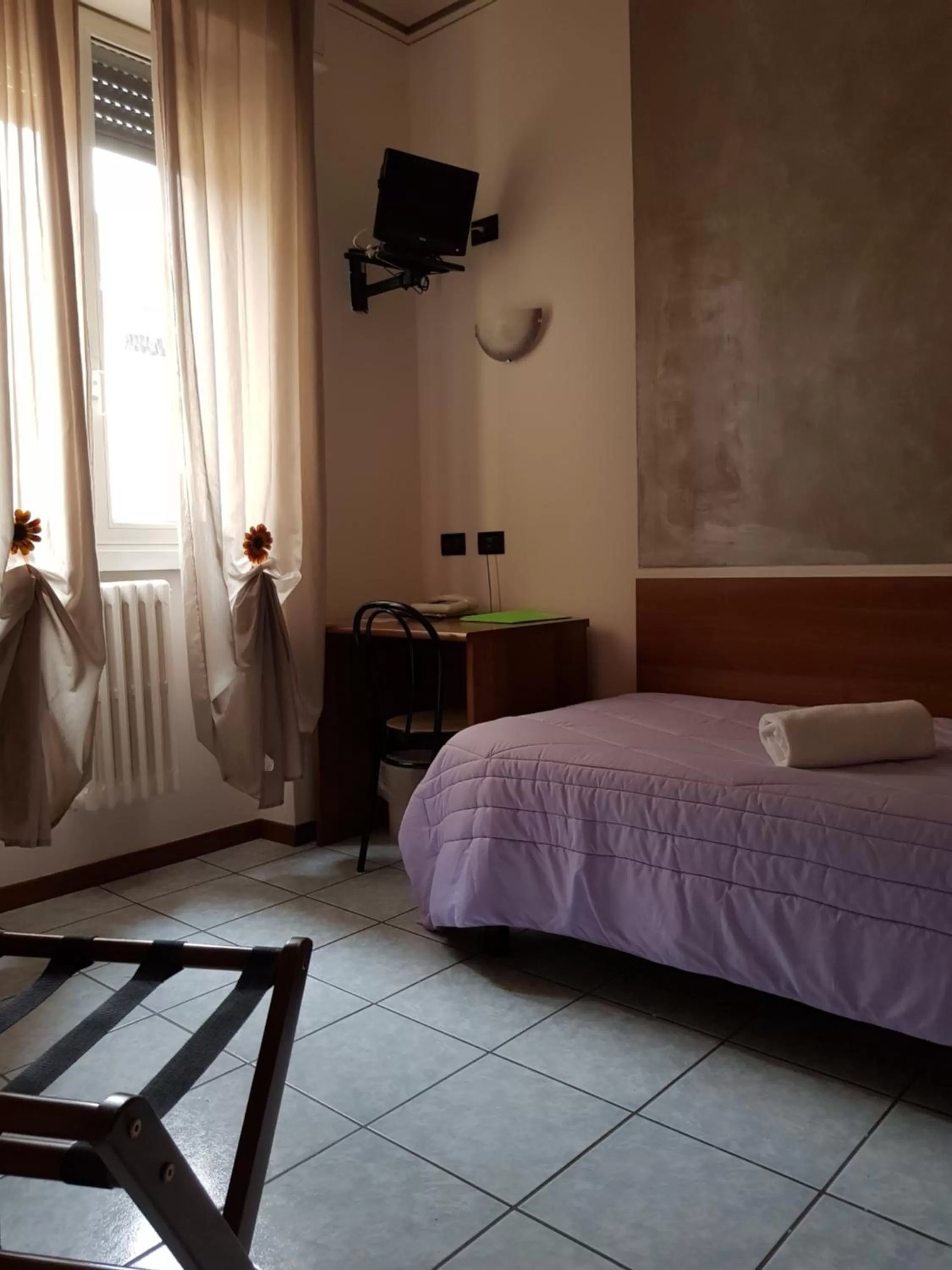 Bed in Hotel Marinoni