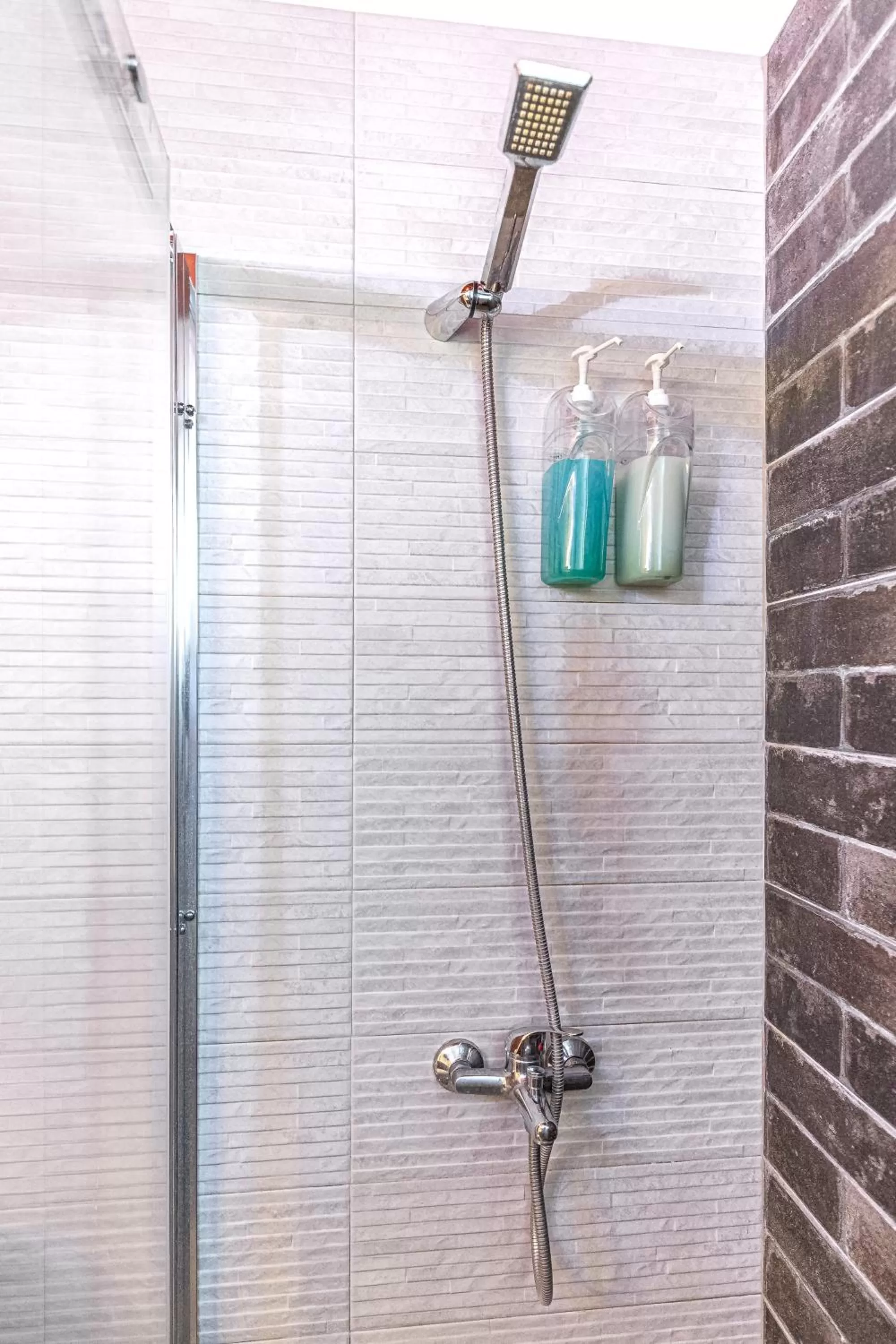 Shower in Apartments Tina FREE transfer from-to the airport