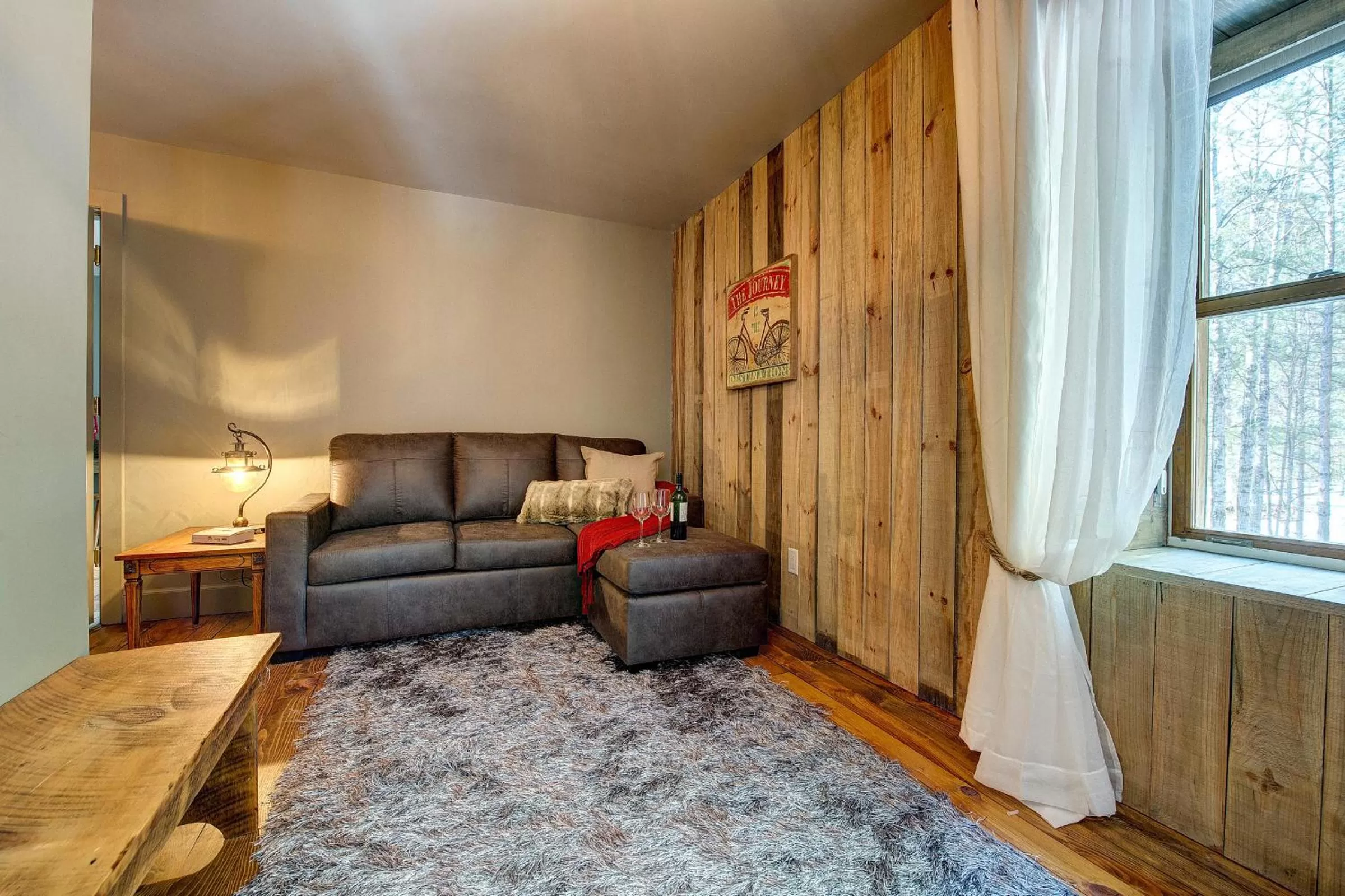 Living room in Auberge le Cosy Tremblant