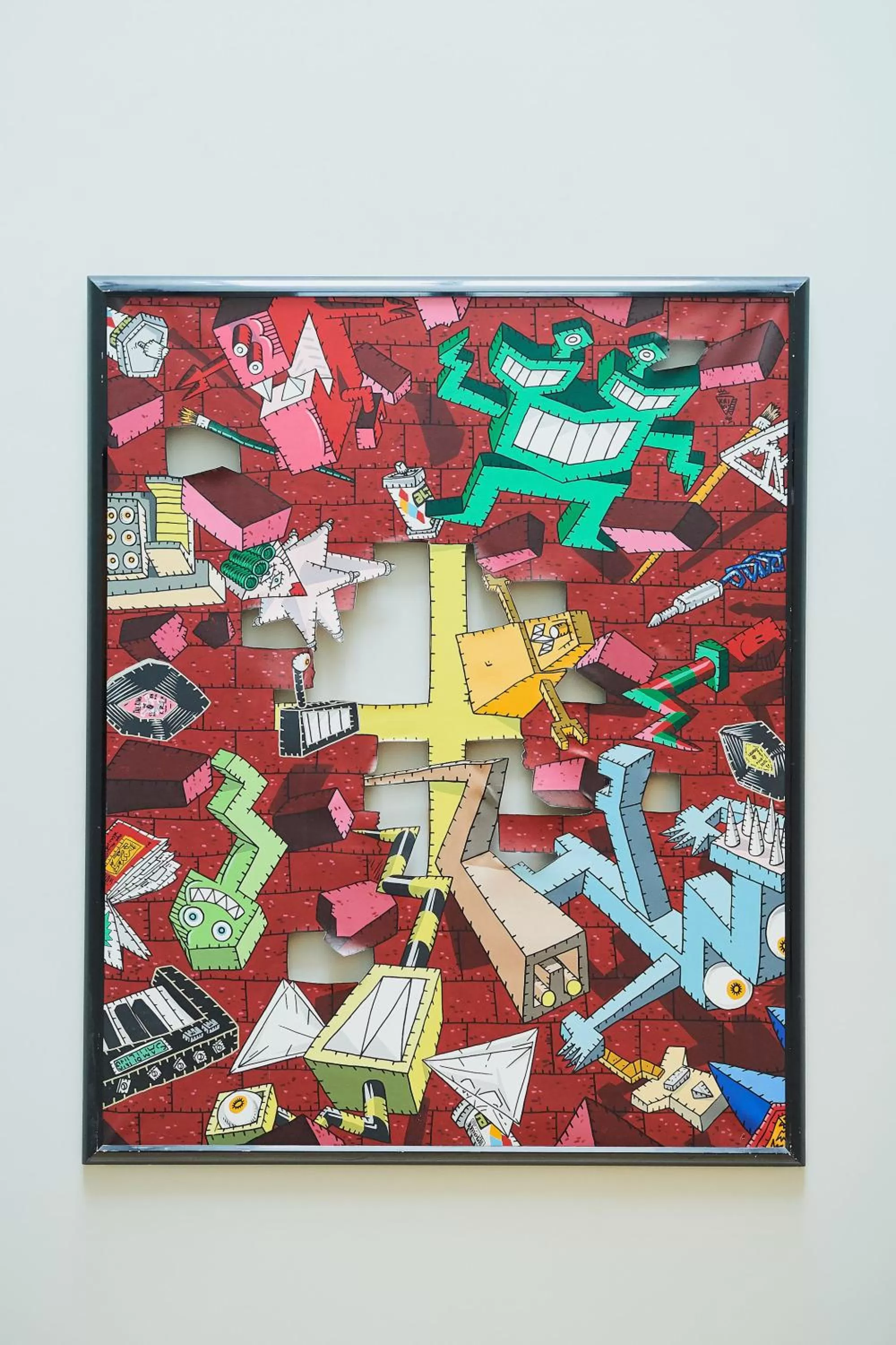 Decorative detail, Floor Plan in B&B Suites 124