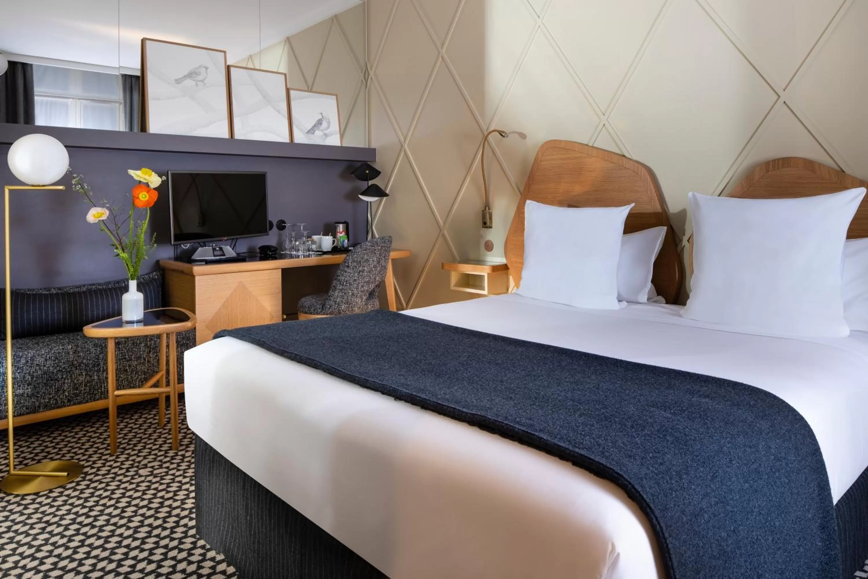 Bed in Millésime Hôtel