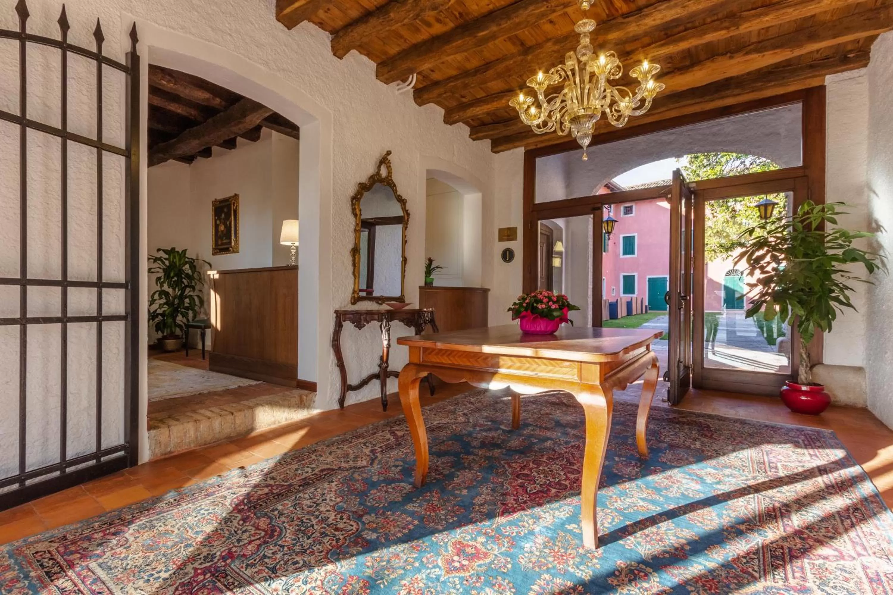 Lobby or reception in Ciasa De Gahja