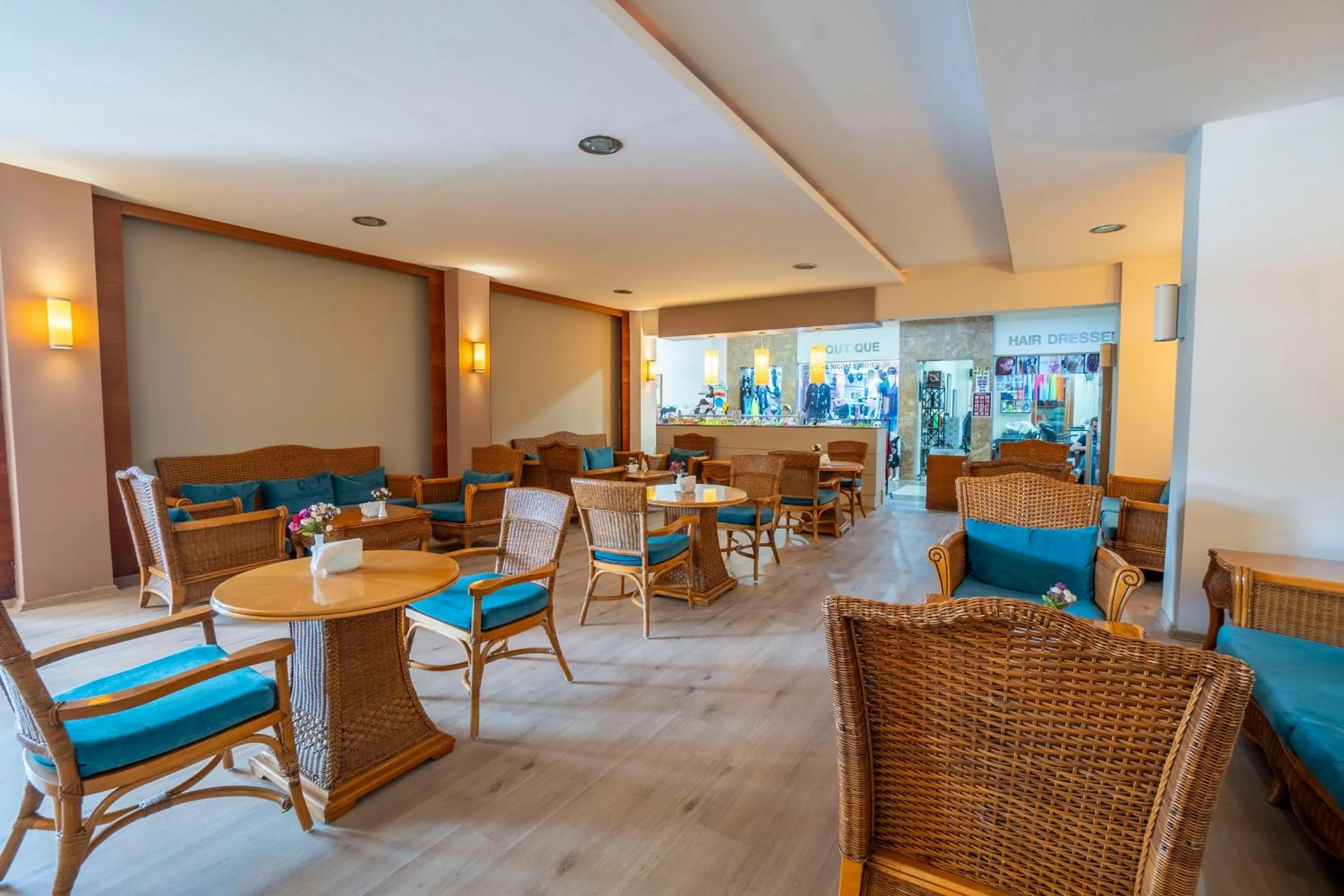 Seating area in Side Breeze Hotel