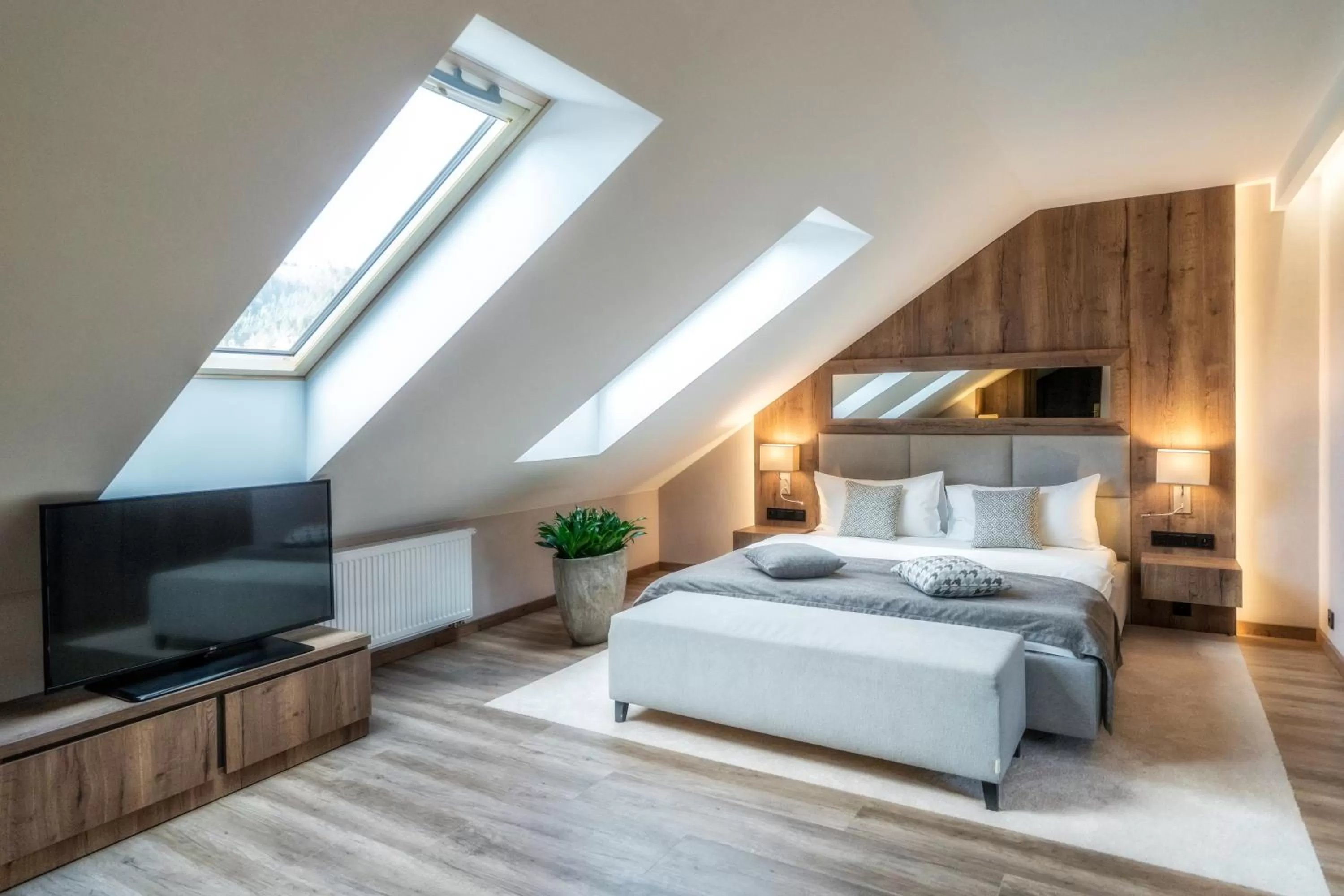 Photo of the whole room, Bed in Hotel META Resort & Vine SPA