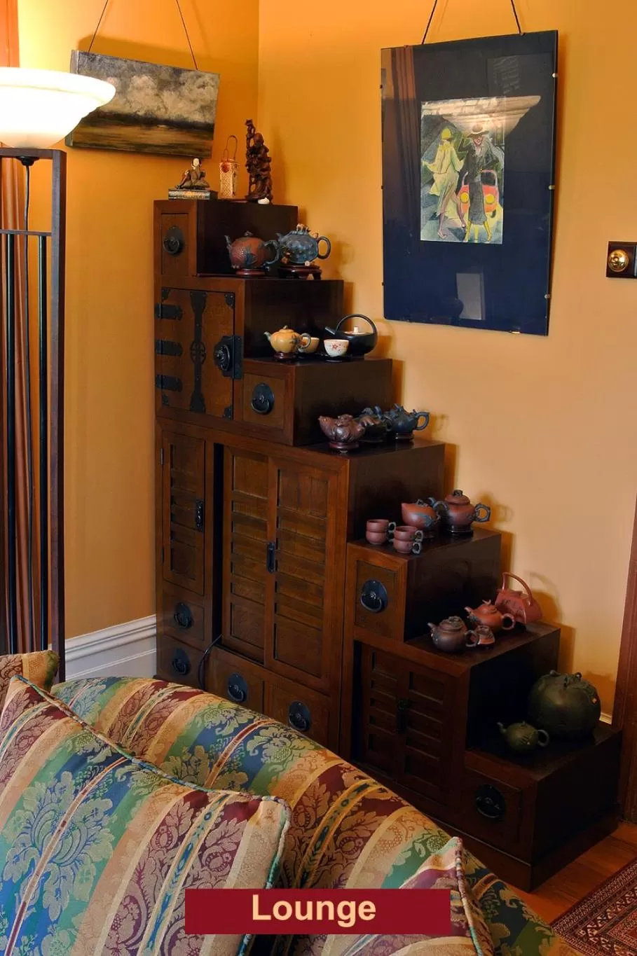 Living room in The Grange