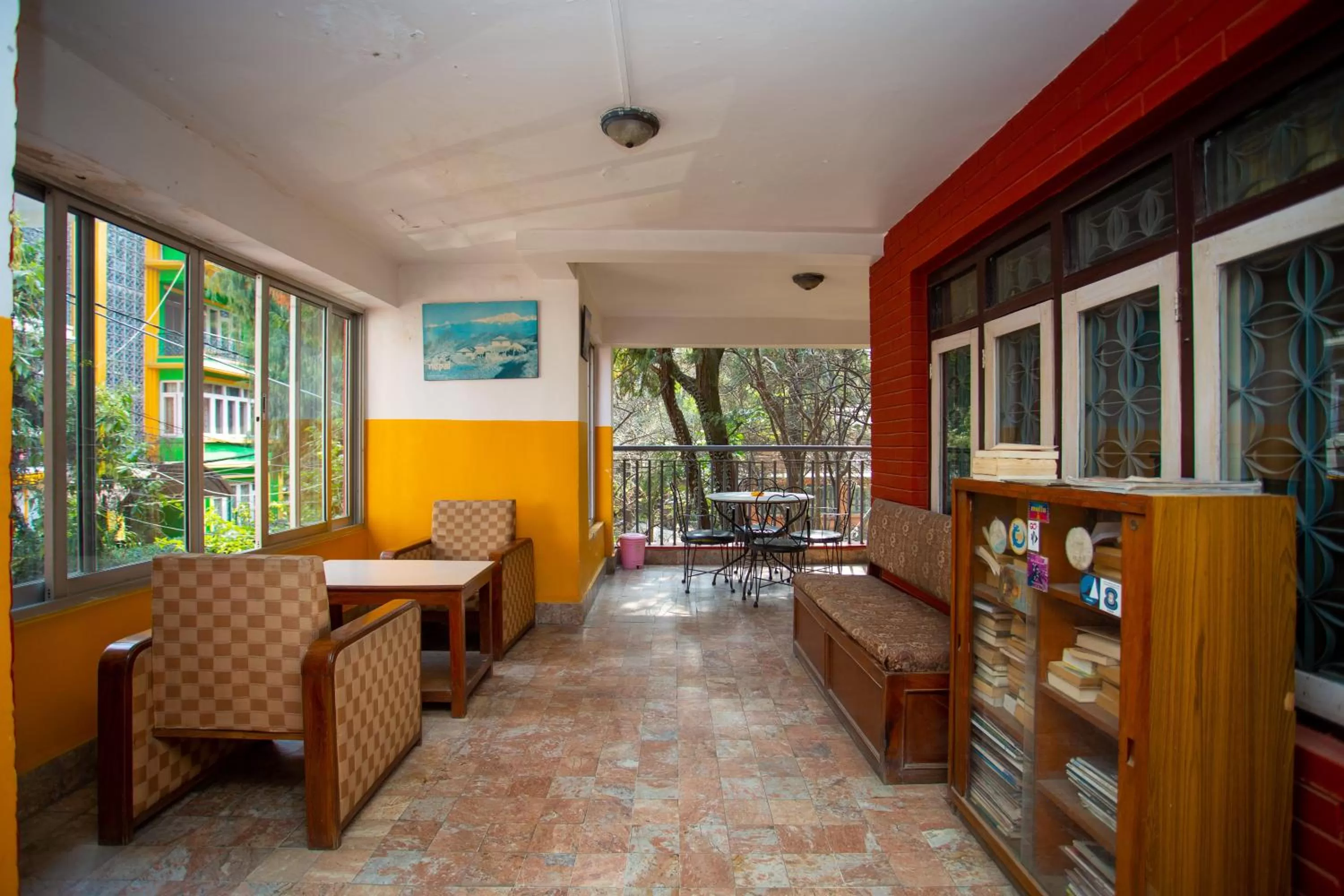 Library in Hotel Blue Horizon