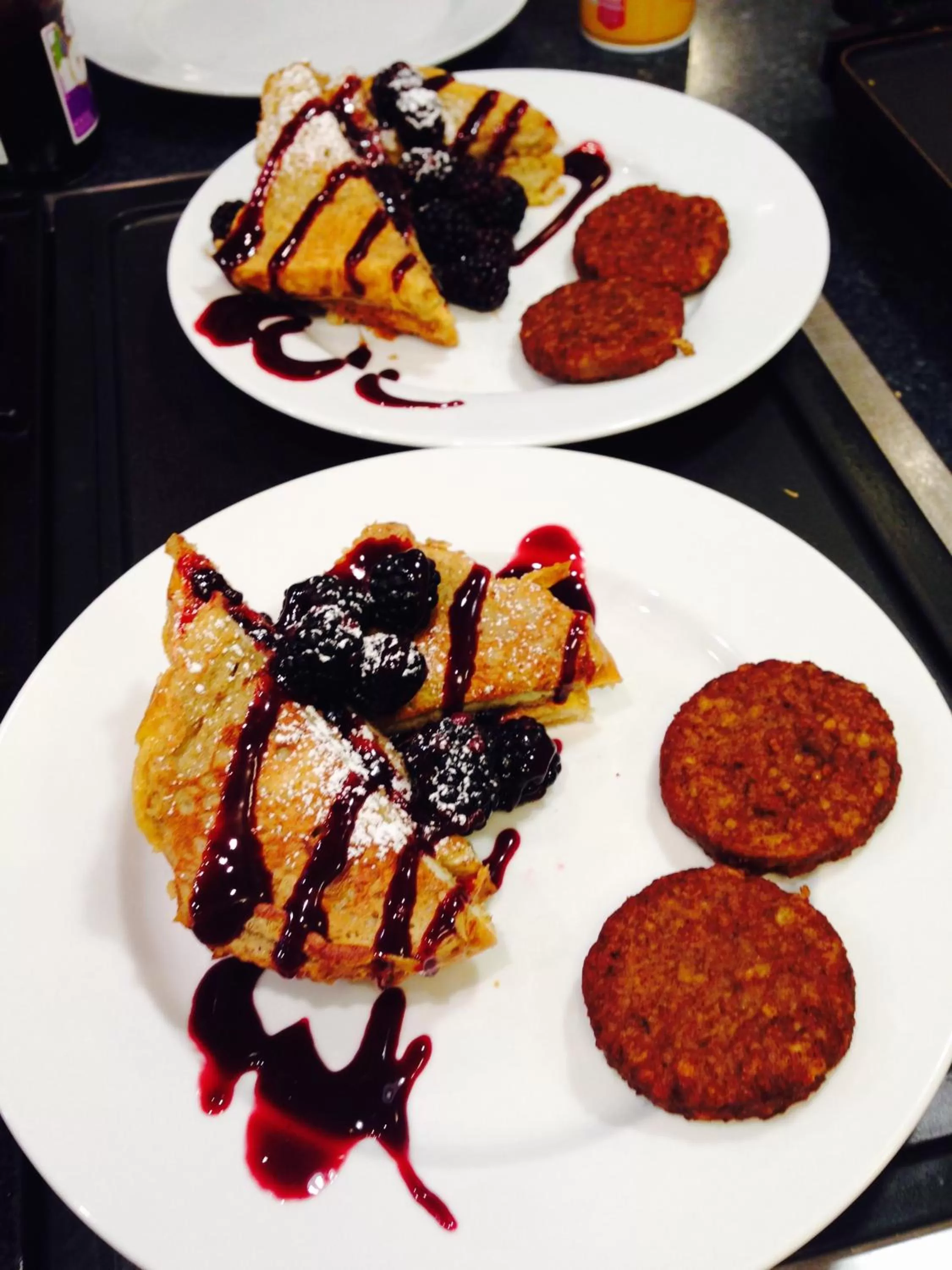 American breakfast in Phineas Swann Inn & Spa