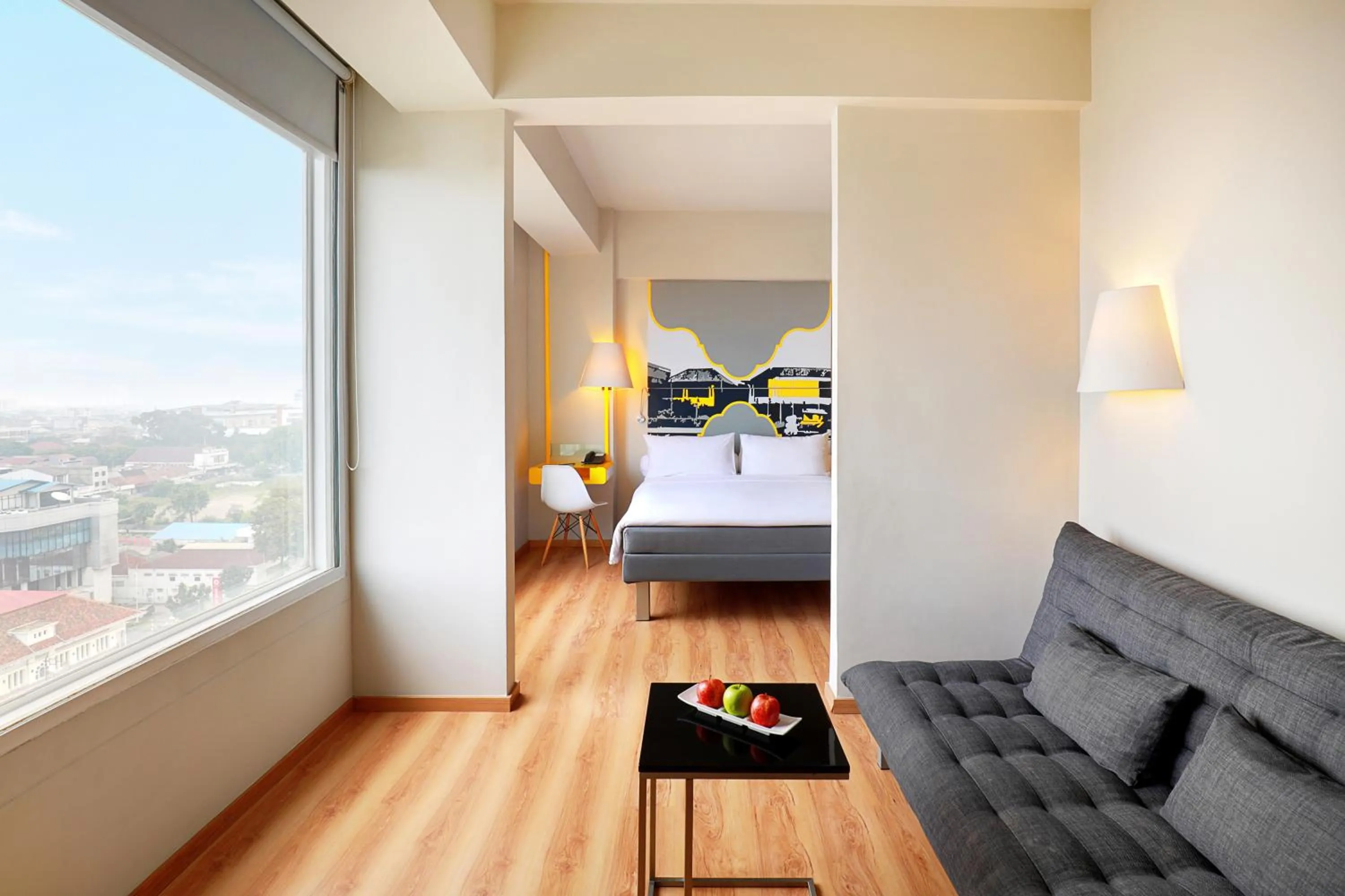 Bedroom, Bed in KIMAYA Braga Bandung by HARRIS