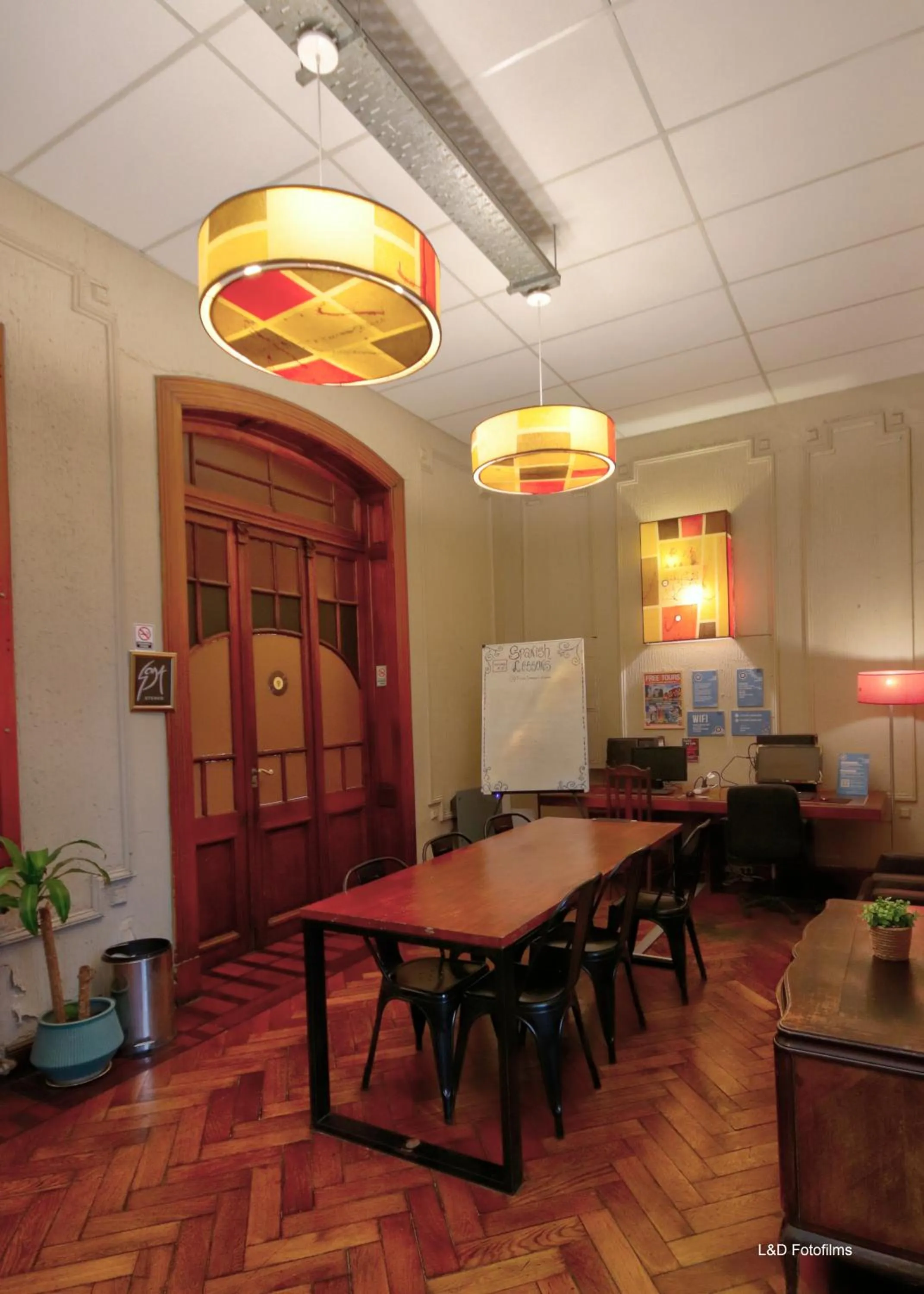 Living room in Play Hostel Arcos