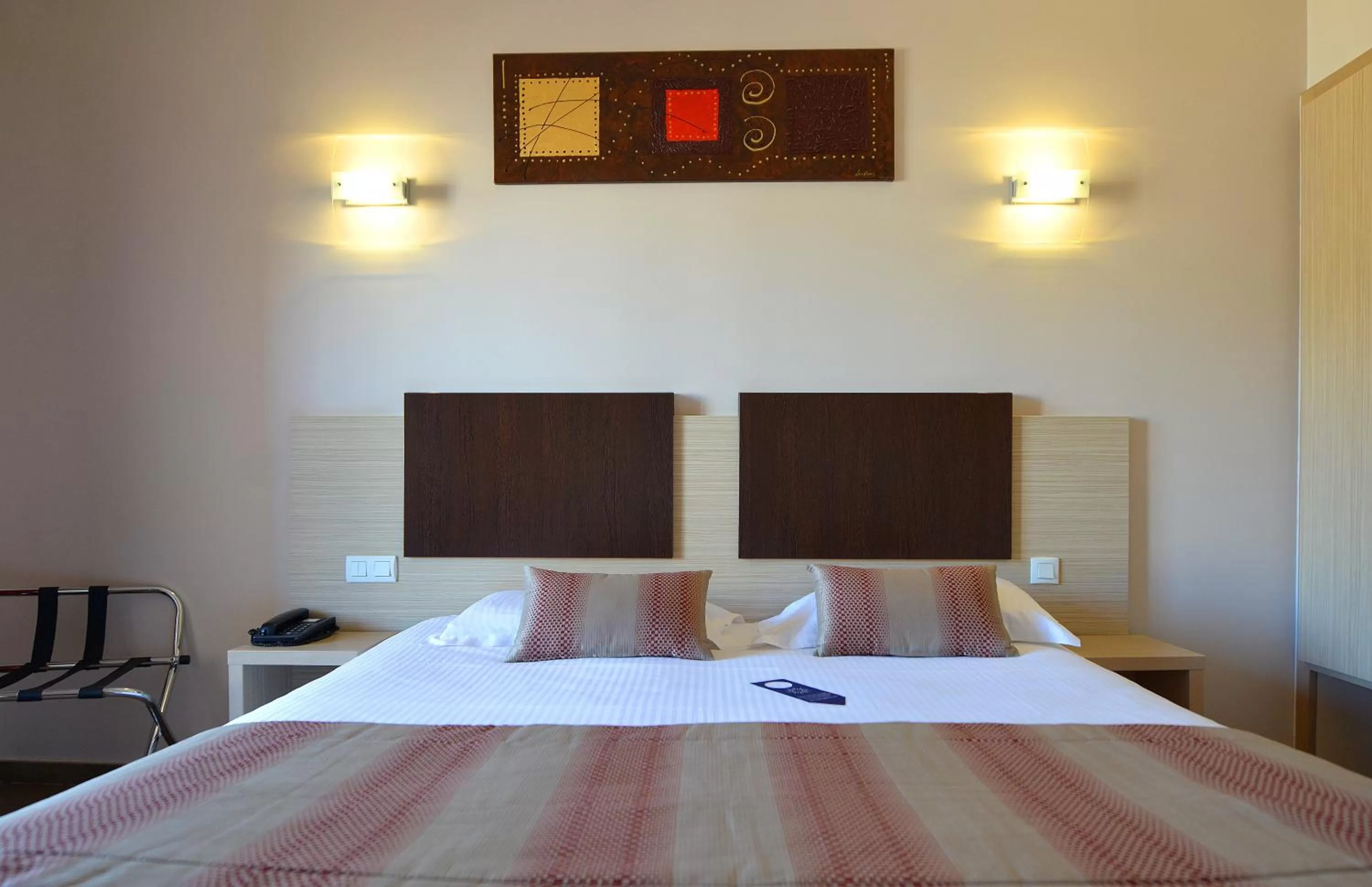 Bedroom, Bed in Hôtel A Madonetta