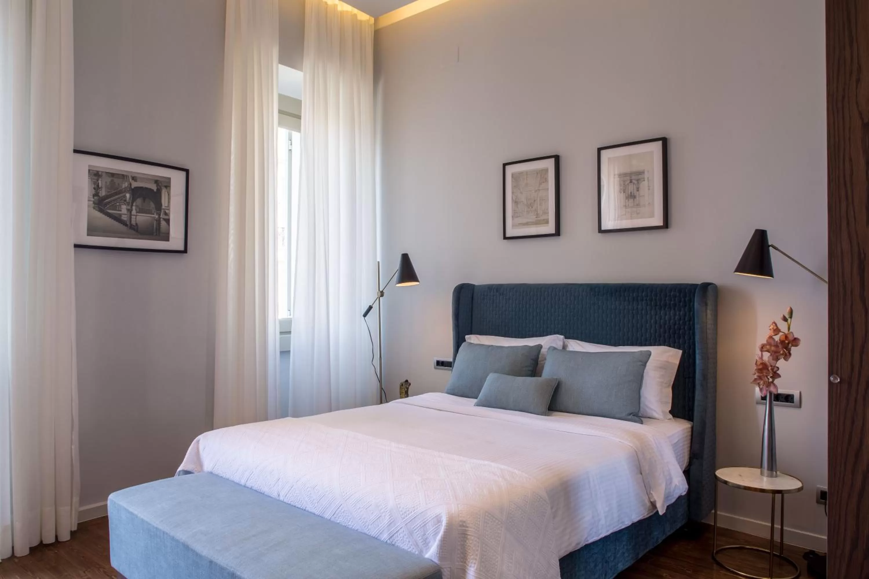 Bed in Gambello Luxury Rooms