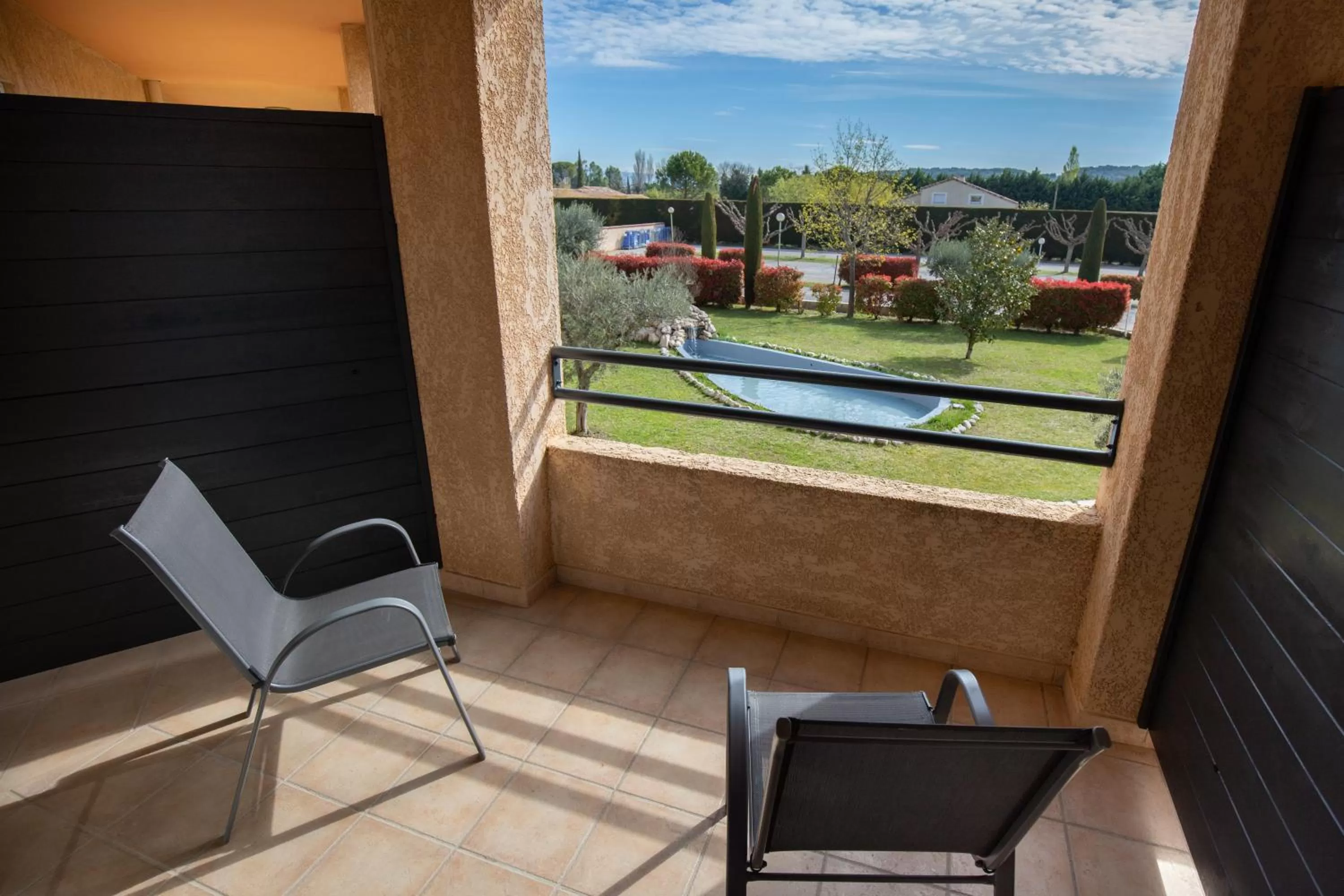 Balcony/Terrace in Hôtel La Perna