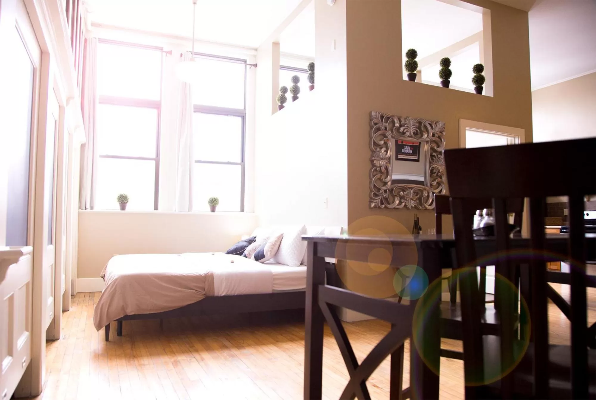 Bed in School 31 Lofts