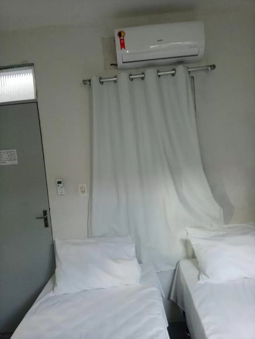 Bed in Pousada Atlantico Centro - Fortaleza