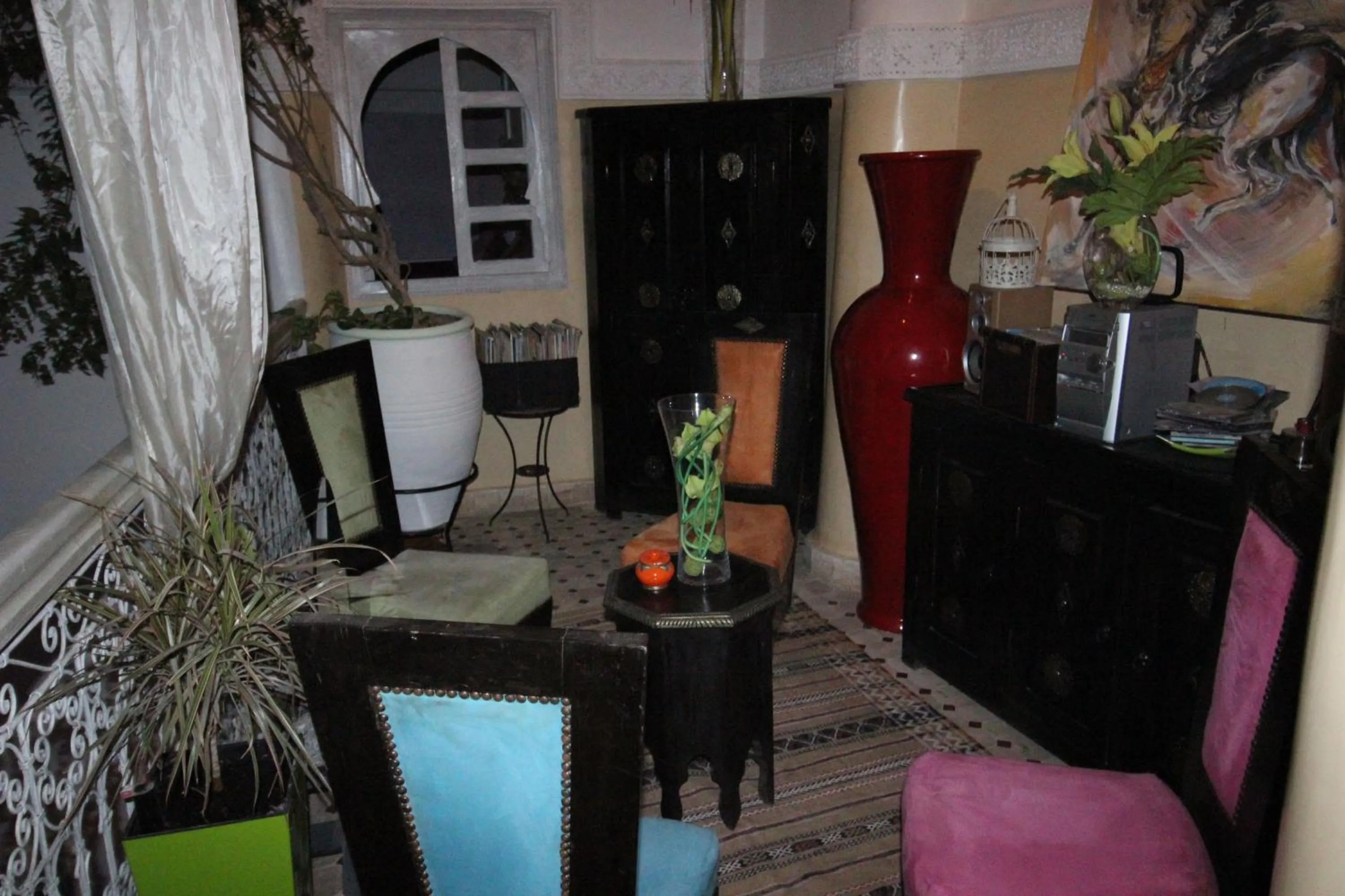 Decorative detail in Riad Eloise