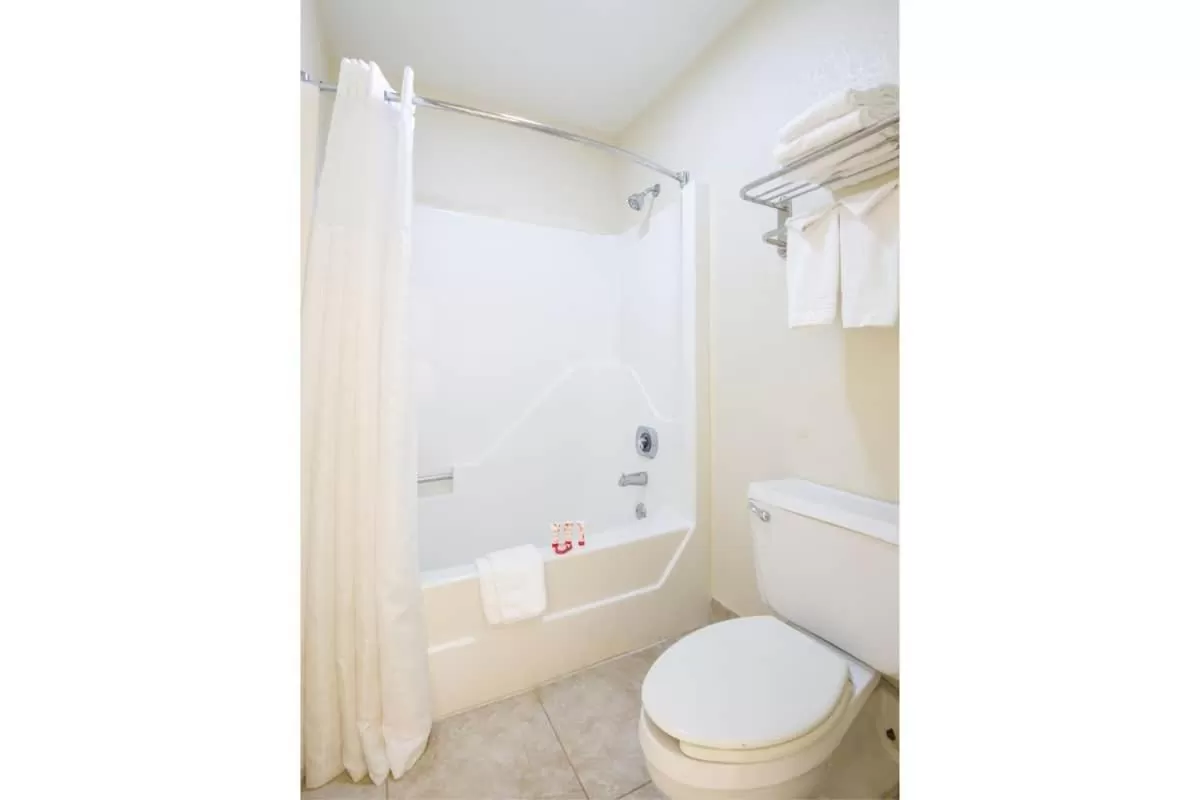 Bathroom in Econo Lodge Forest City