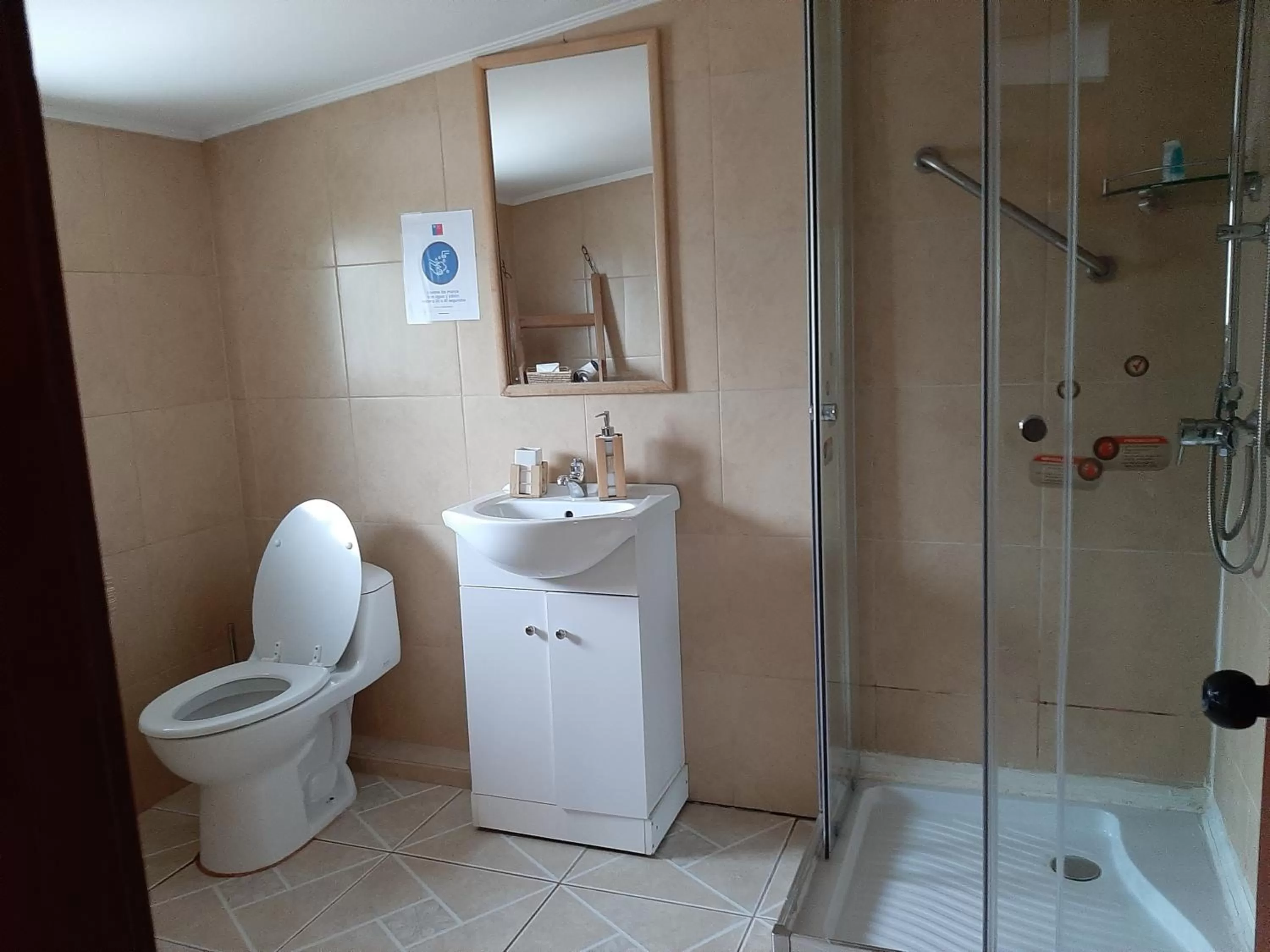 Bathroom in Hotel Tehuelche Natura