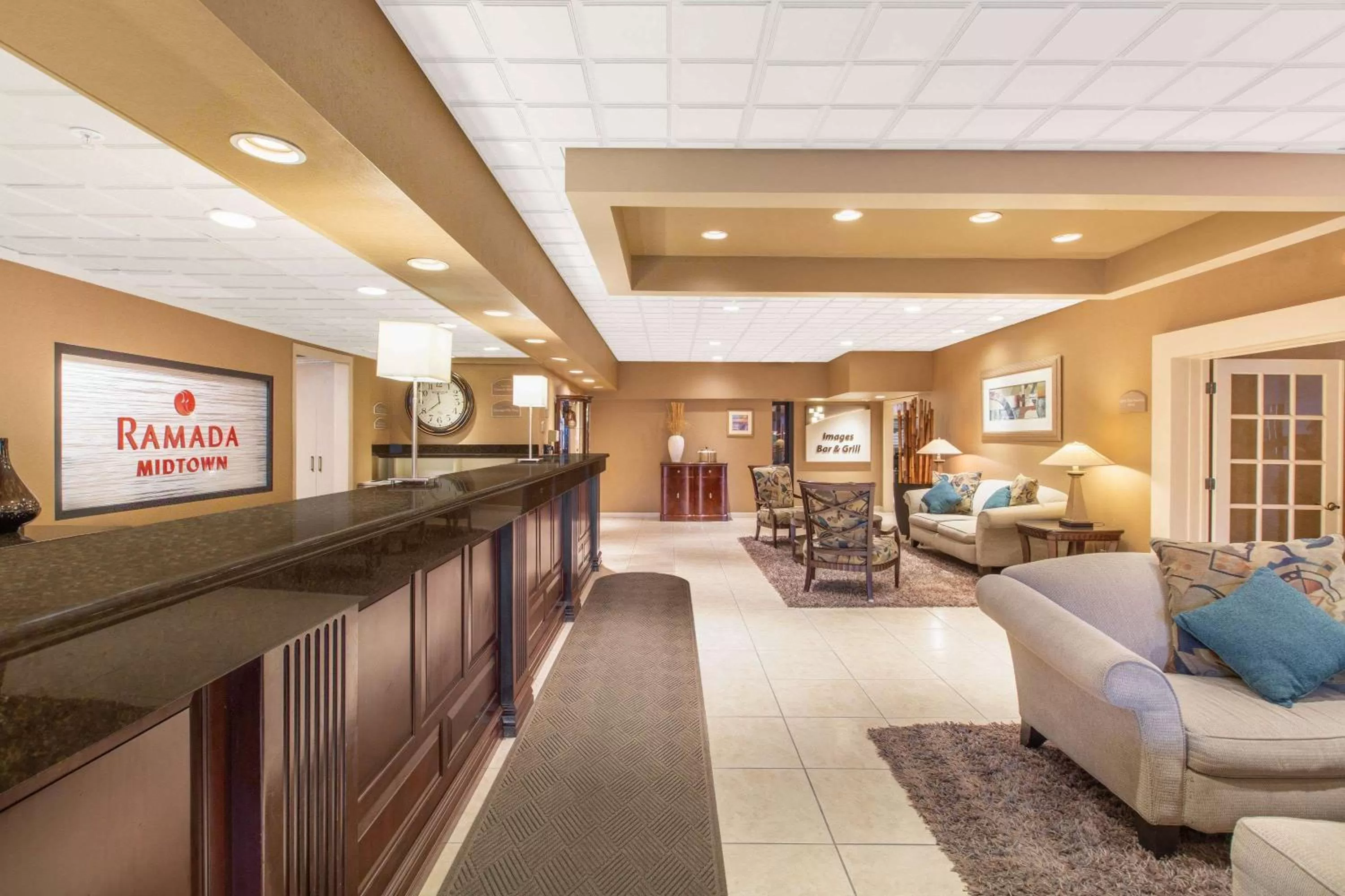 Lobby or reception in Ramada by Wyndham Midtown Grand Island