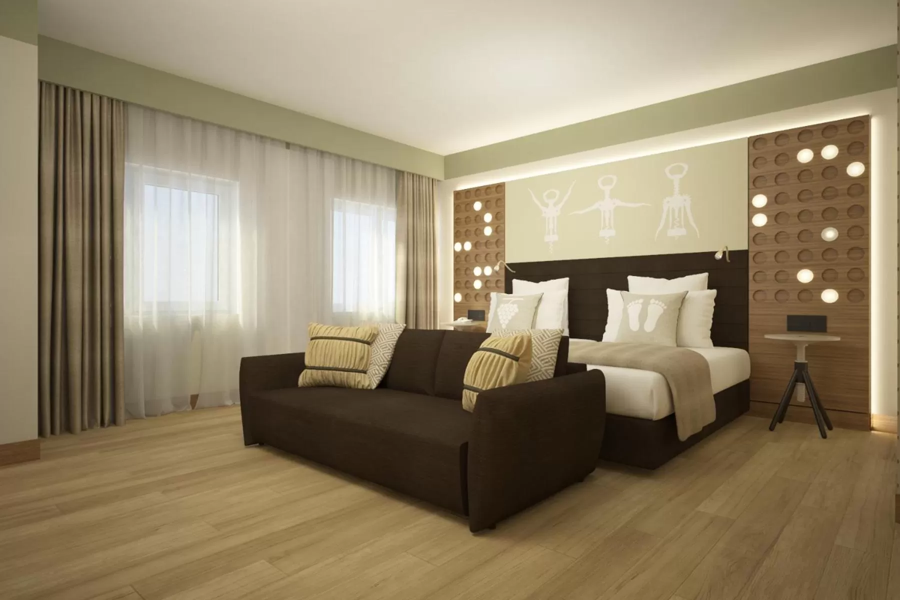 Photo of the whole room, Bed in Best Western Plus Soave Hotel