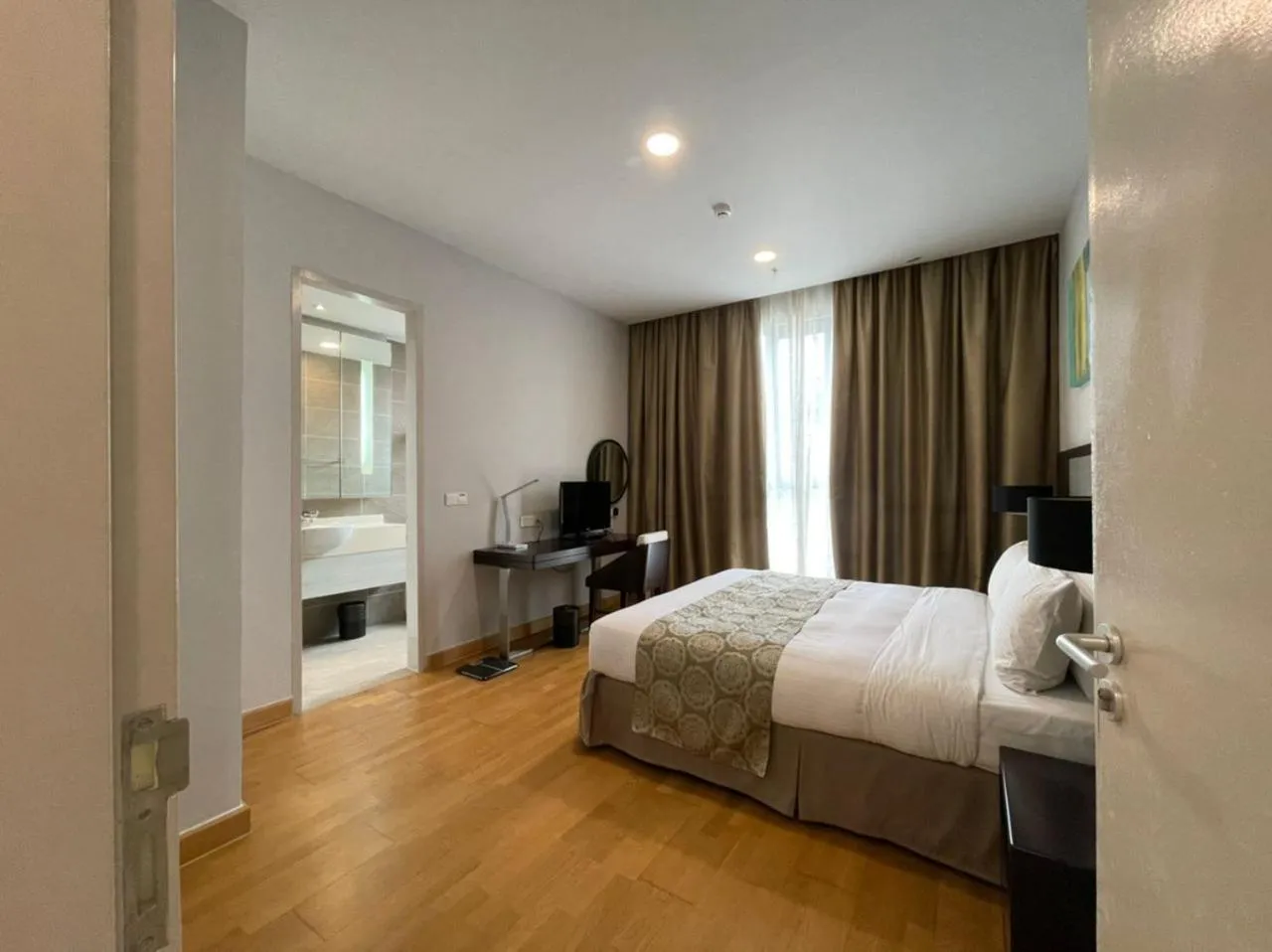 Bed in Trinidad Suites Johor, Trademark Collection by Wyndham