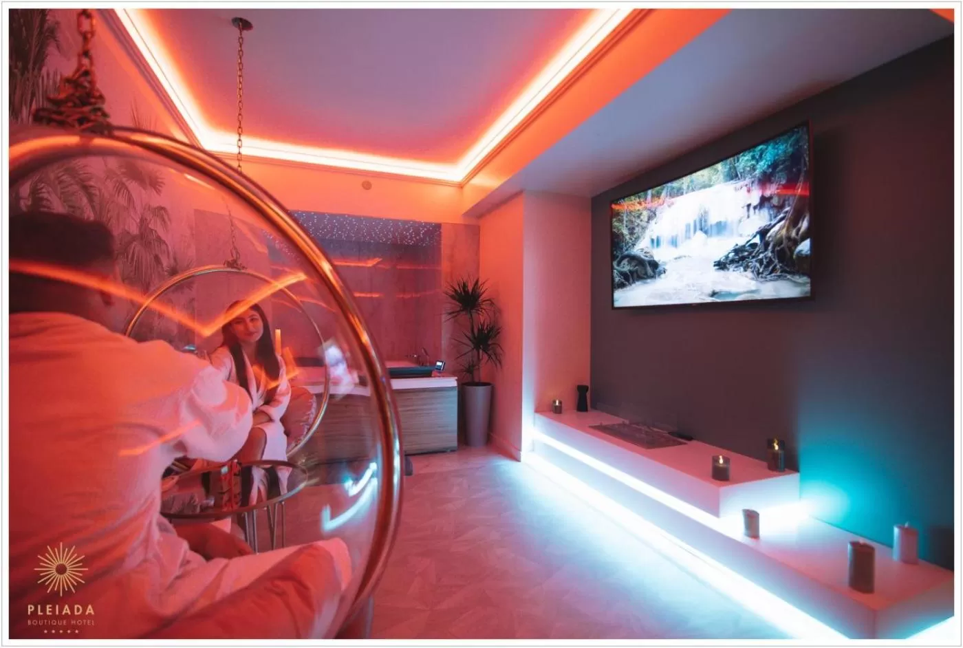 Swimming pool in Pleiada Boutique Hotel & Spa