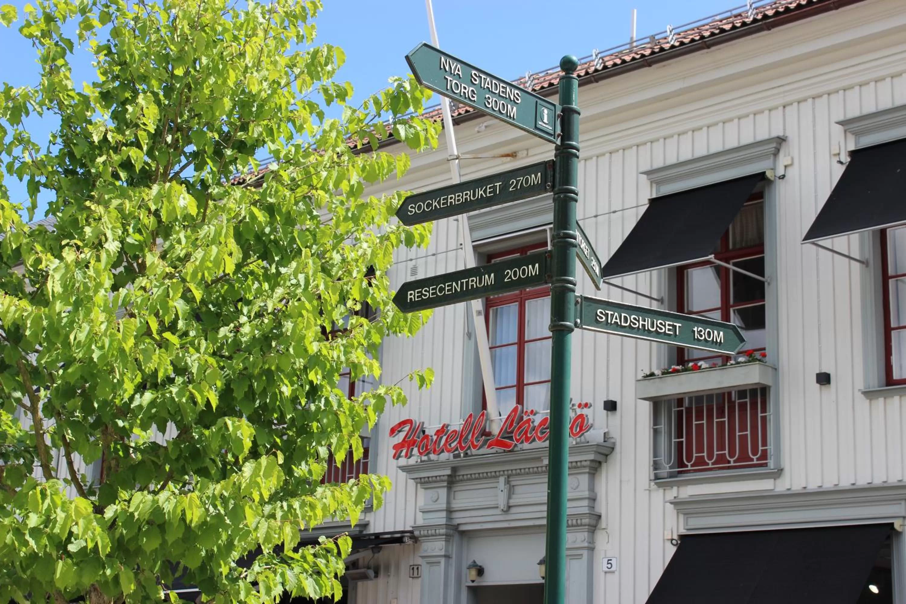 Property building in Hotell Läckö