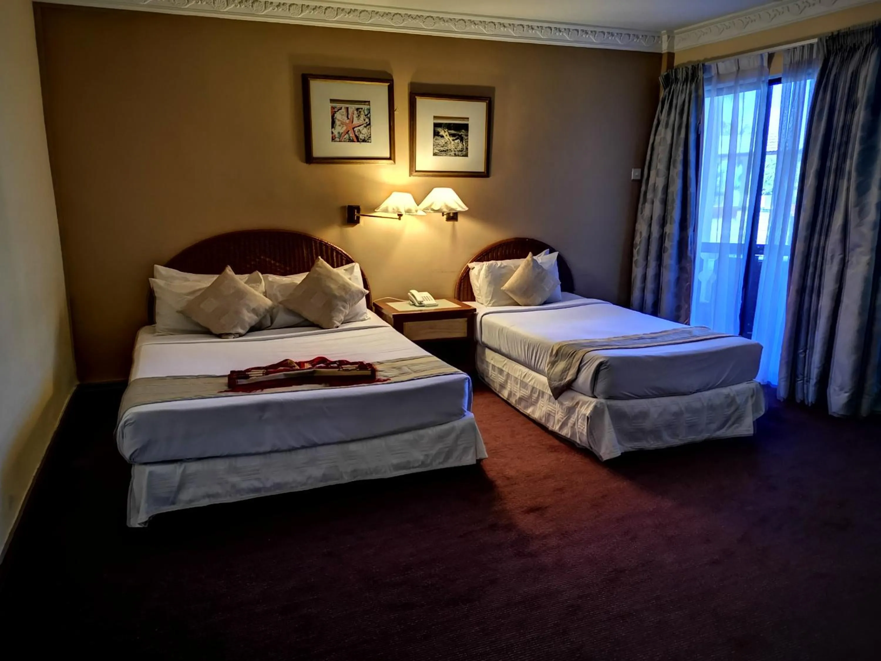 Bed in The Grand Beach Resort Port Dickson