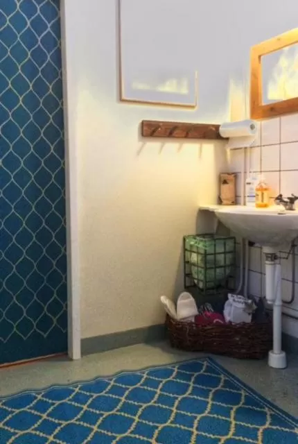 Bathroom in Baggå Skola BnB & Café