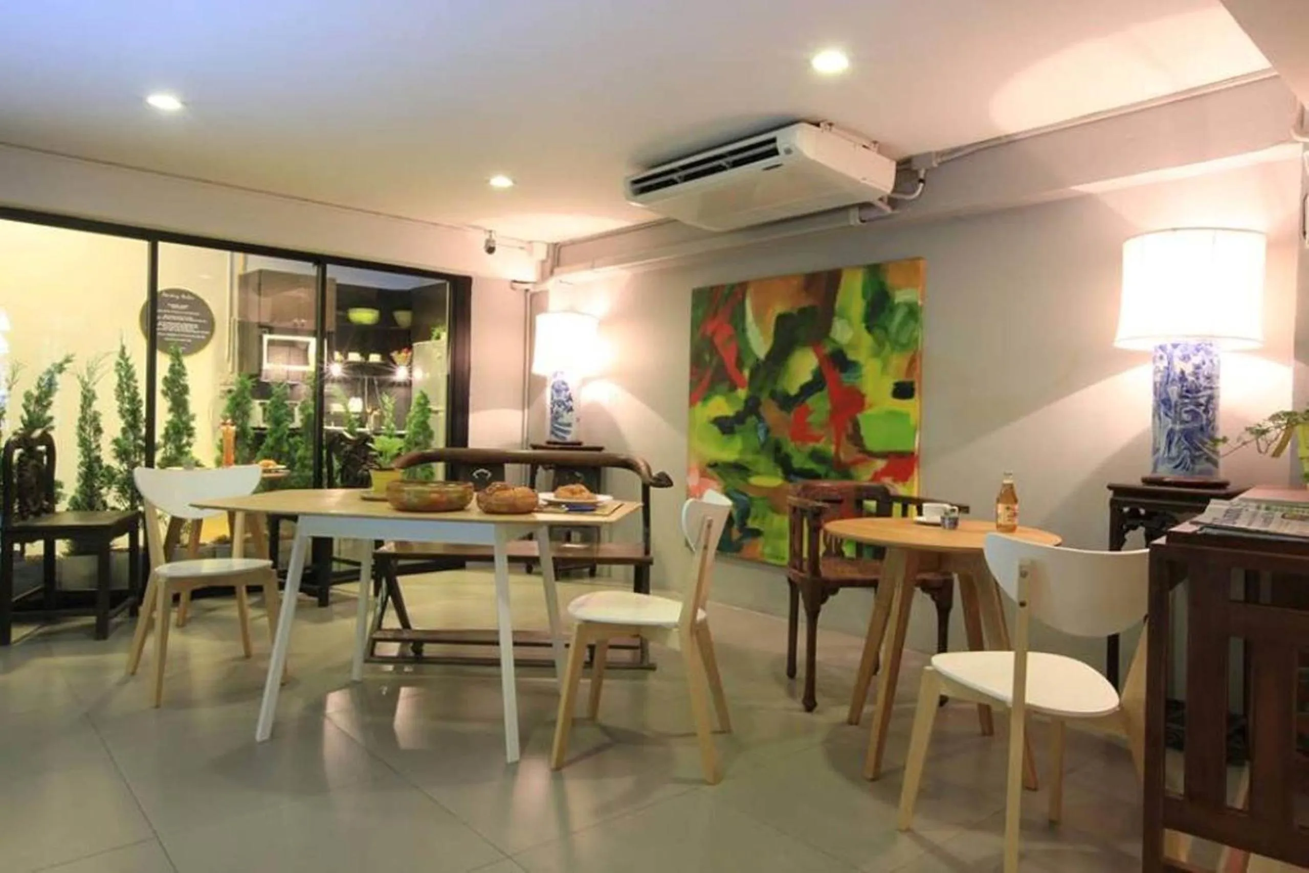 Lobby or reception in S1hostel Bangkok