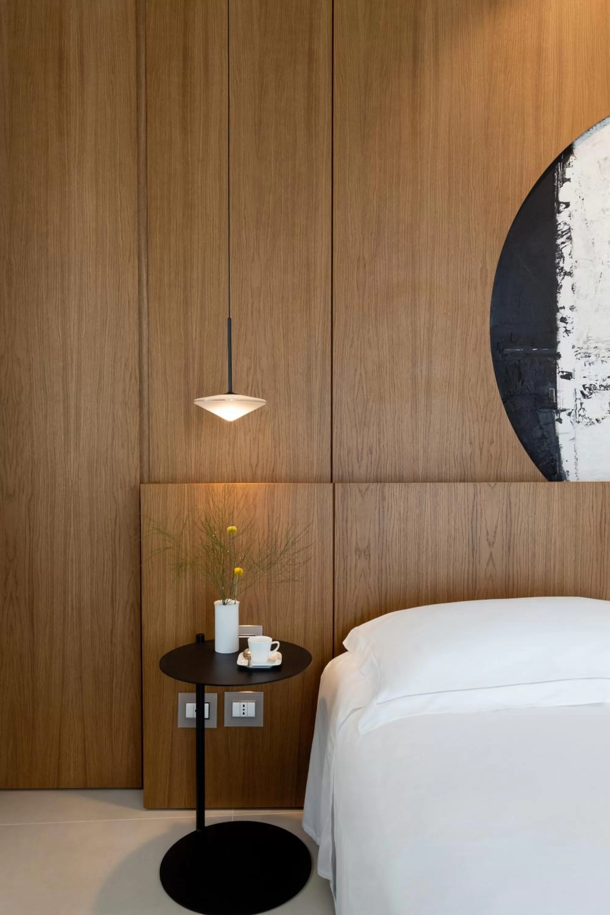 Bed in Taodomus Boutique Hotel