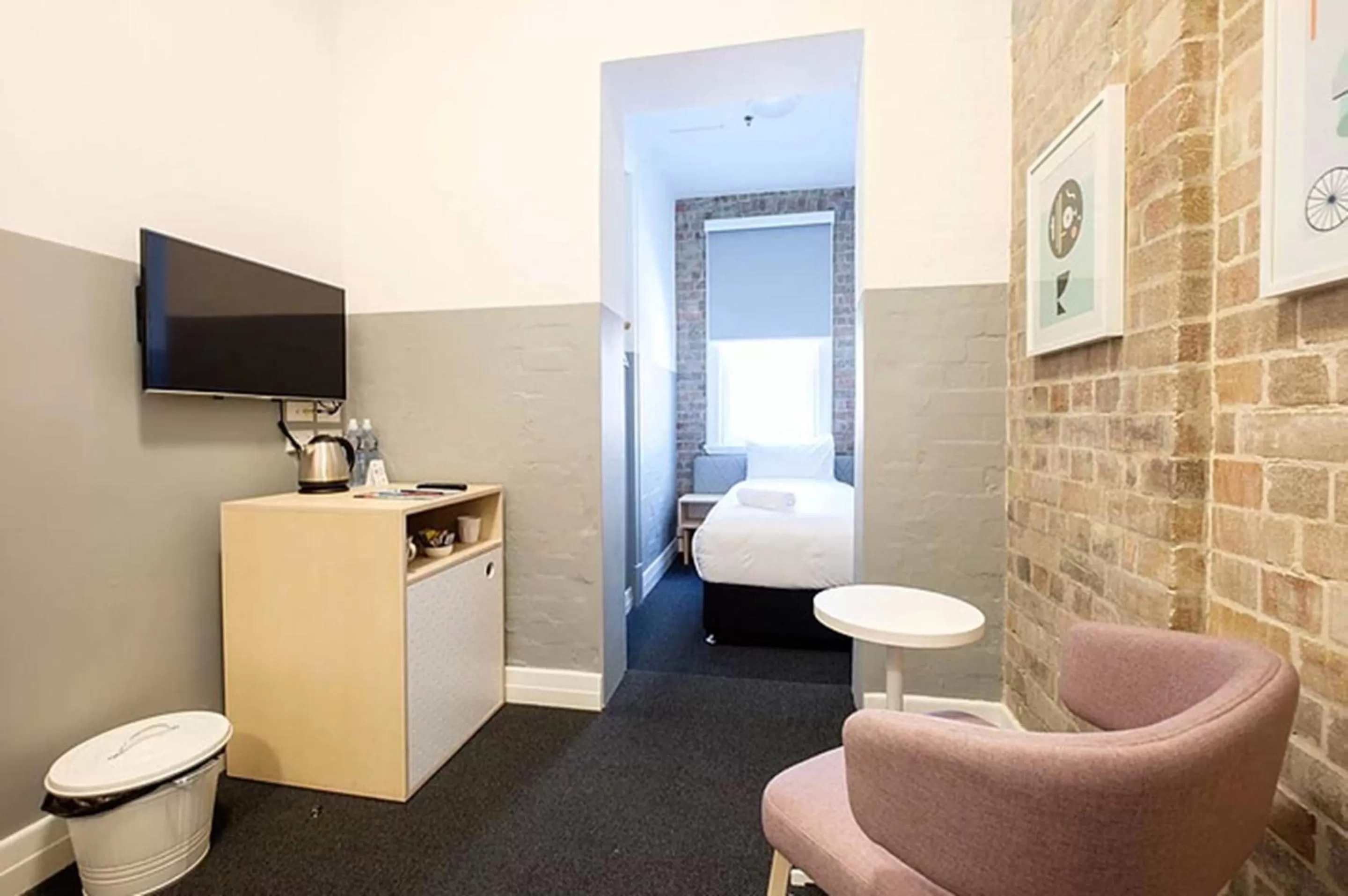 Seating area in The Ultimo