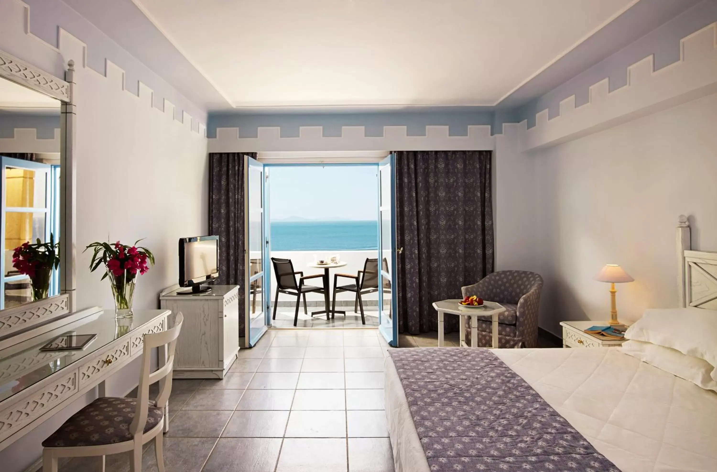 Twin Sea View in Mitsis Summer Palace Beach Hotel Twin Sea View in Mitsis Summer Palace Beach Hotel