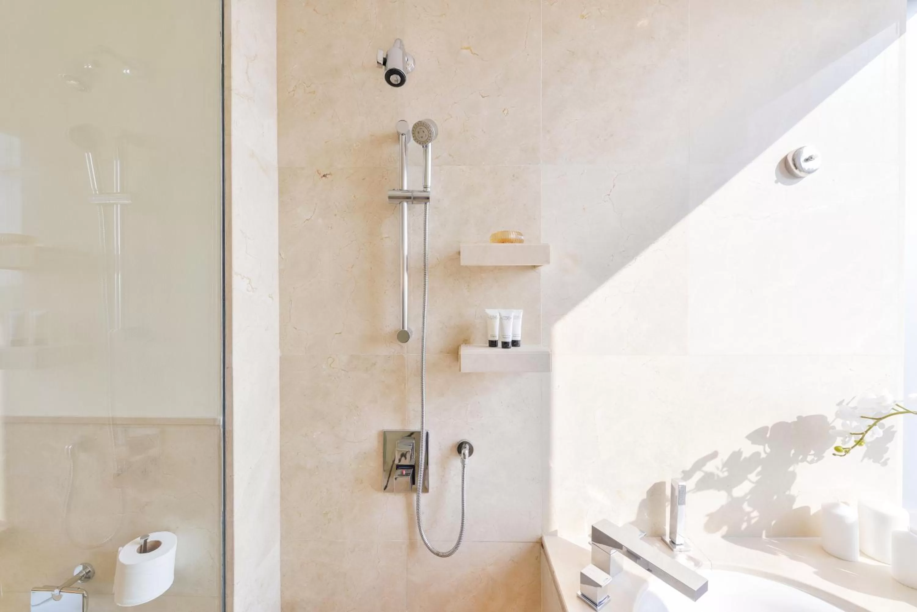 Bathroom in Emaar Residences Dubai Marina by Qstay - formerly Address Dubai Marina