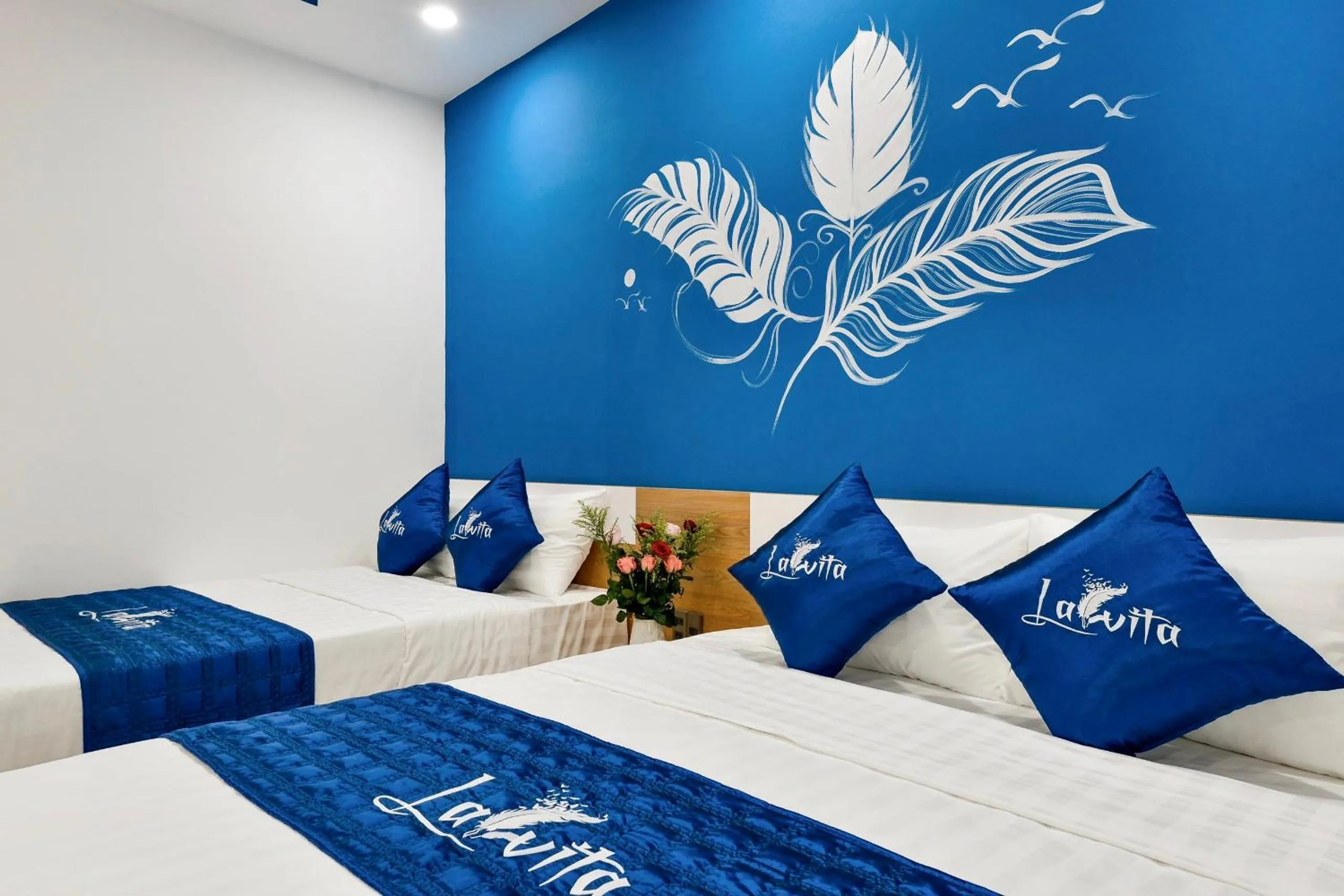 Bed in La Vita Hotel