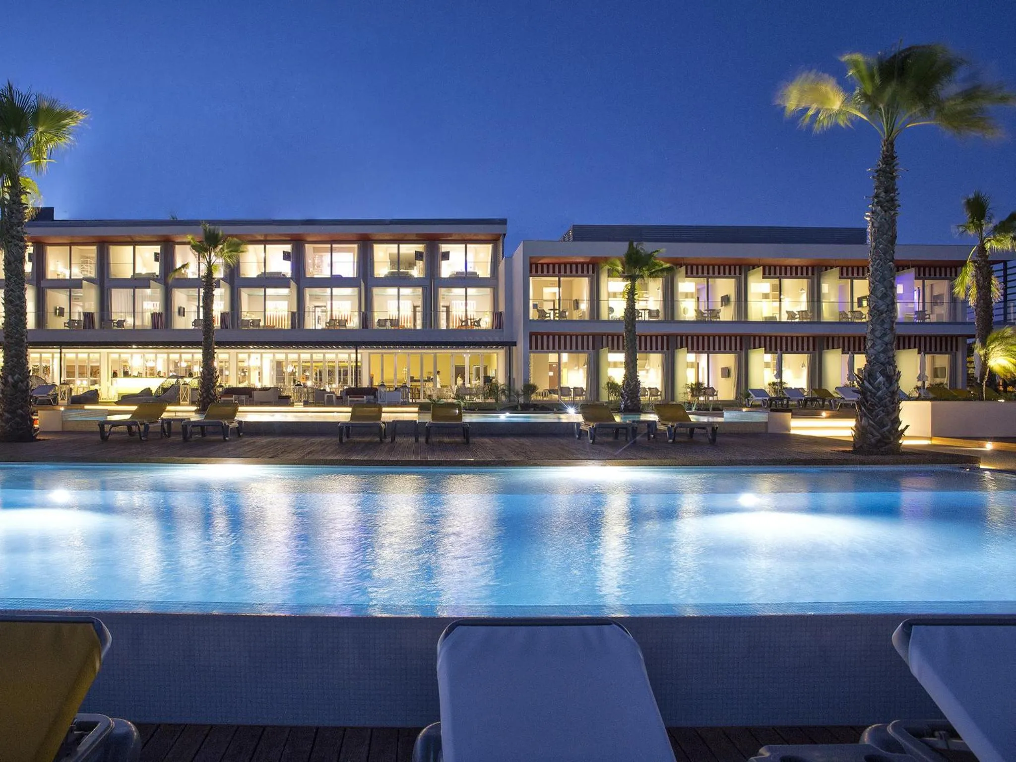 Sunset in Pestana Alvor South Beach Premium Suite Hotel