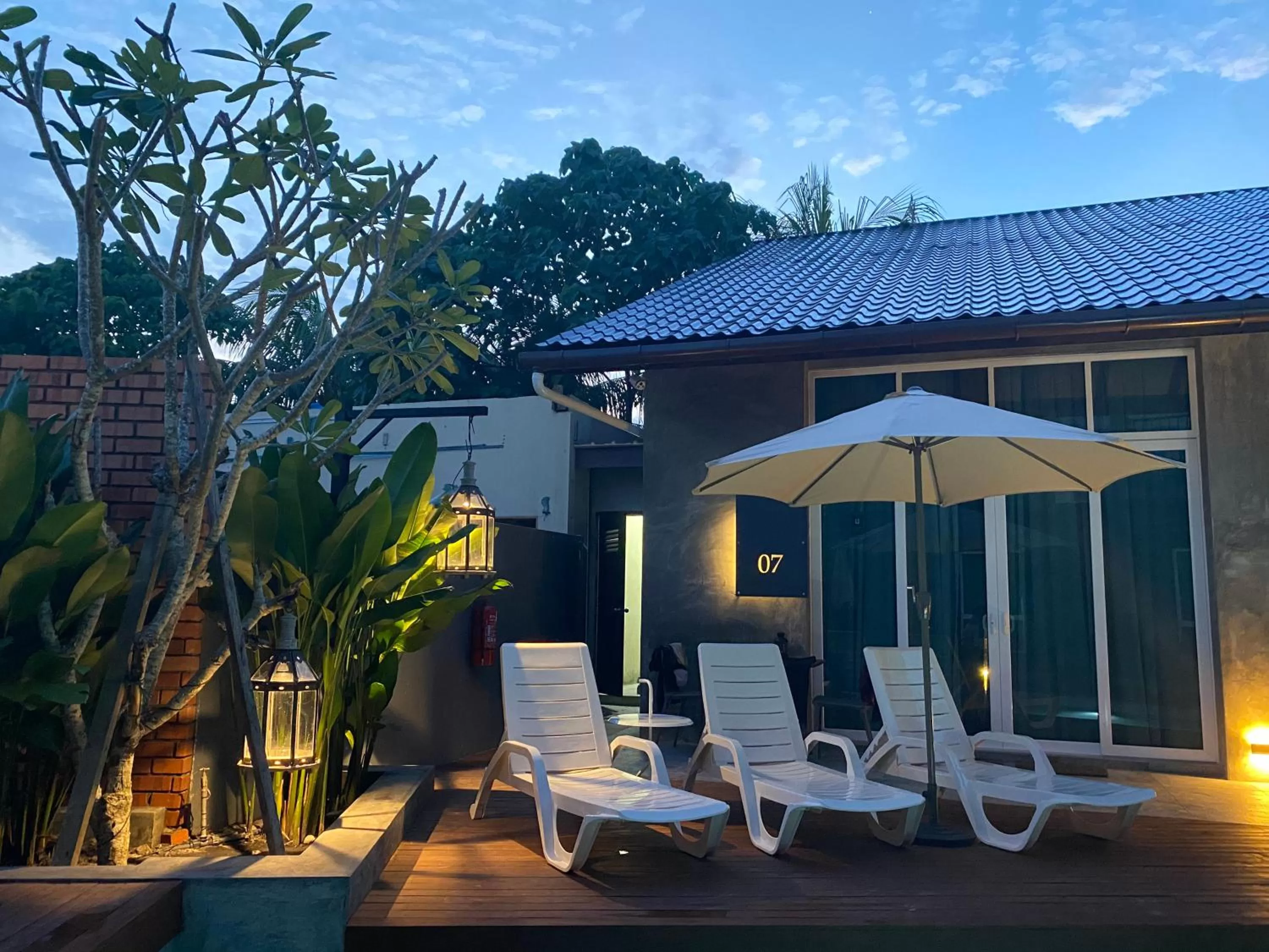 Swimming pool in Arch Studio Cenang