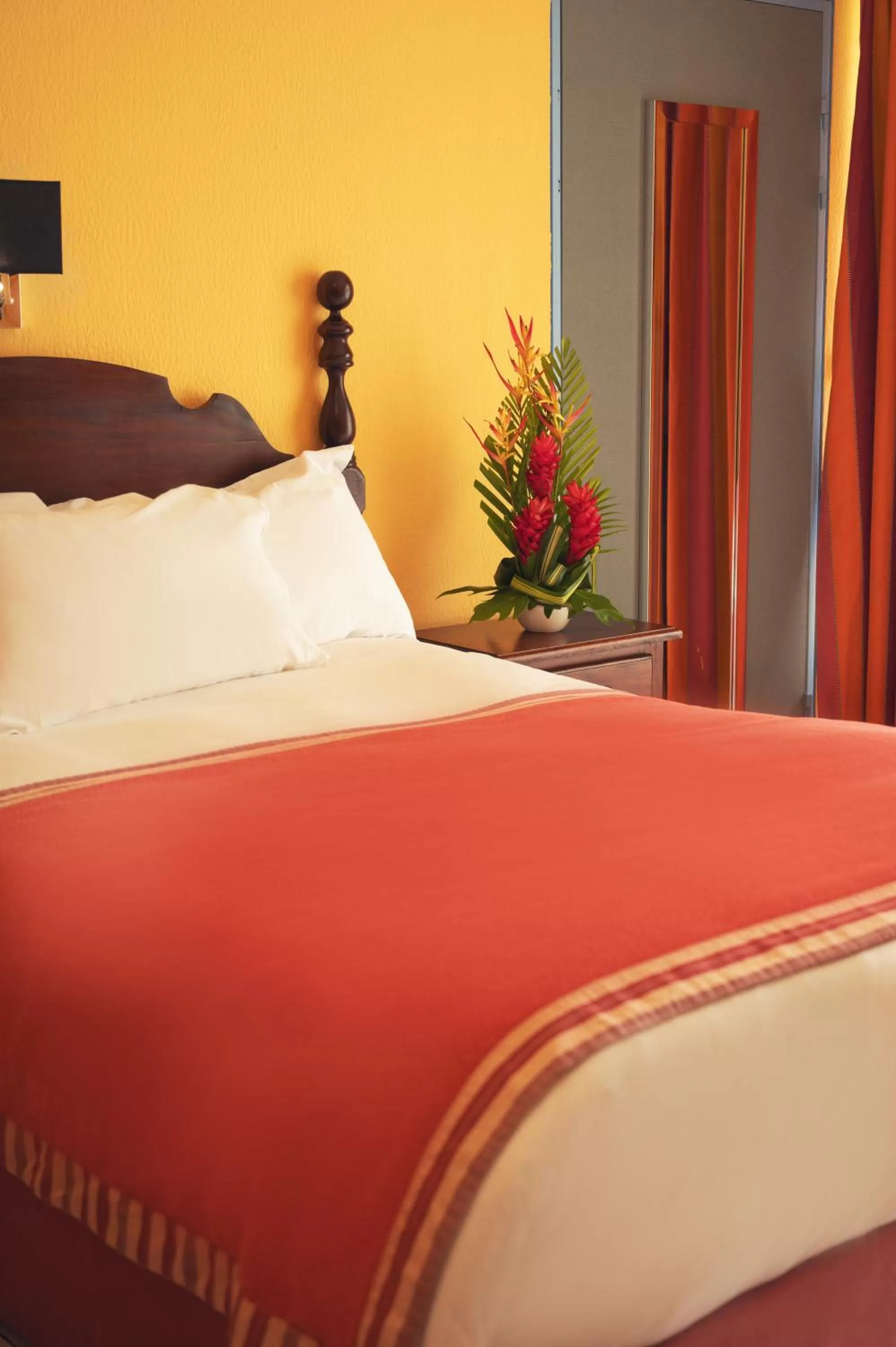 Bed in Hotel Bakoua Martinique