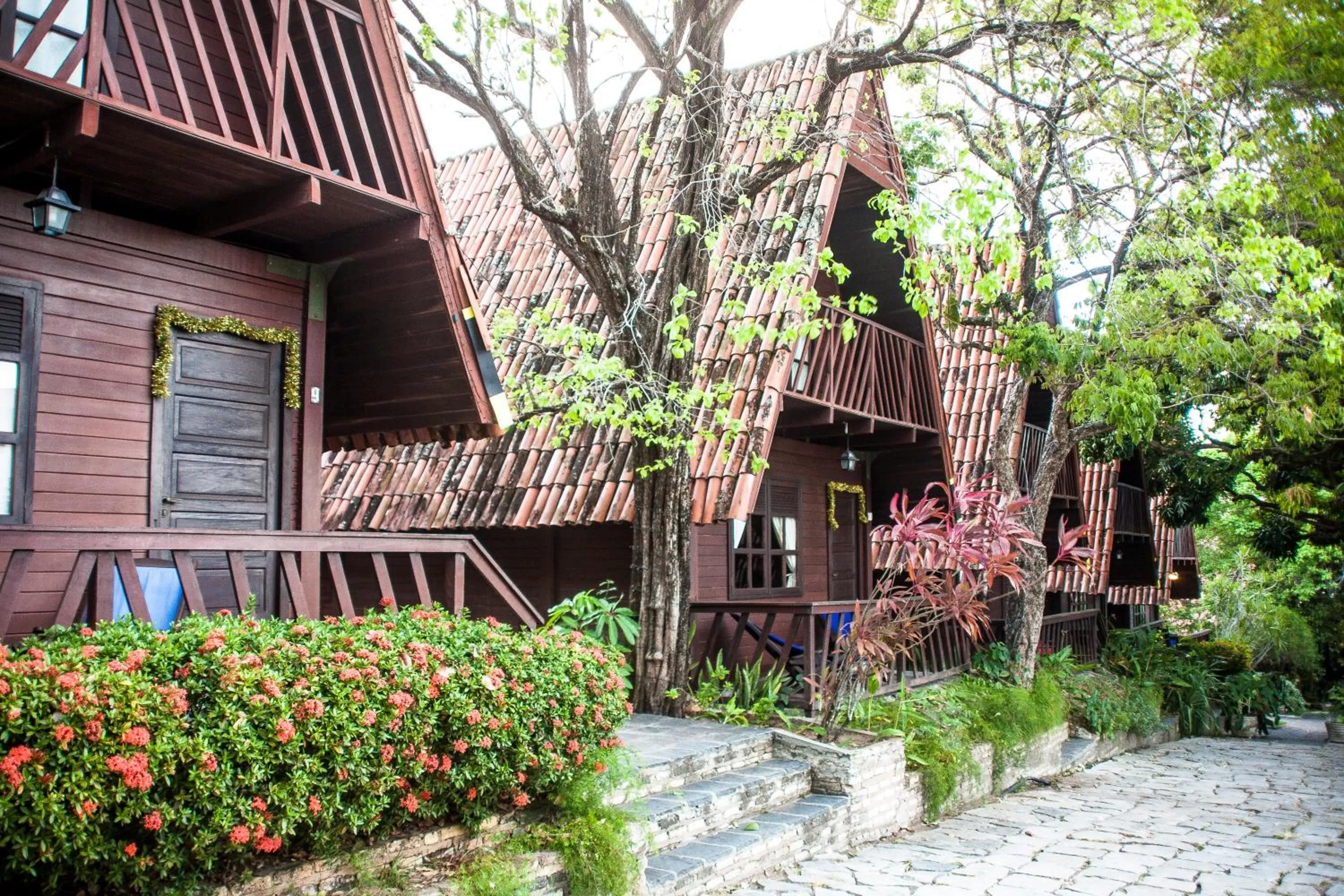 Facade/entrance in Chalet Suisse