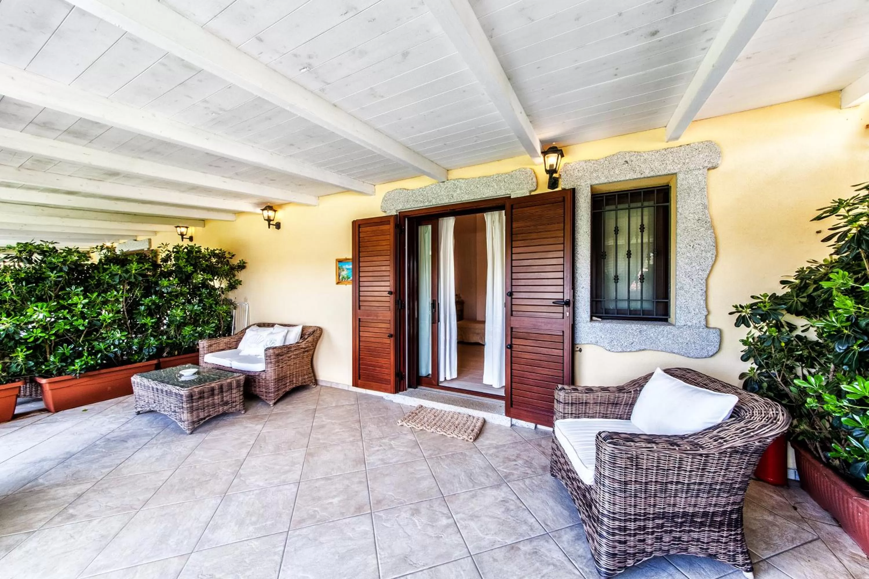 Patio in Cento Ulivi B&B