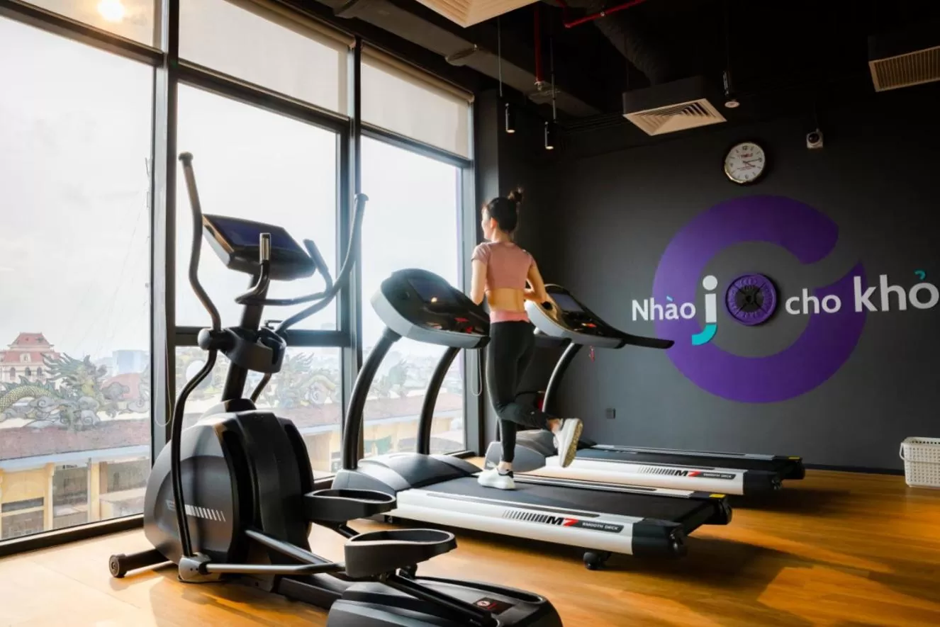 Fitness centre/facilities in SOJO Hotel Nam Dinh