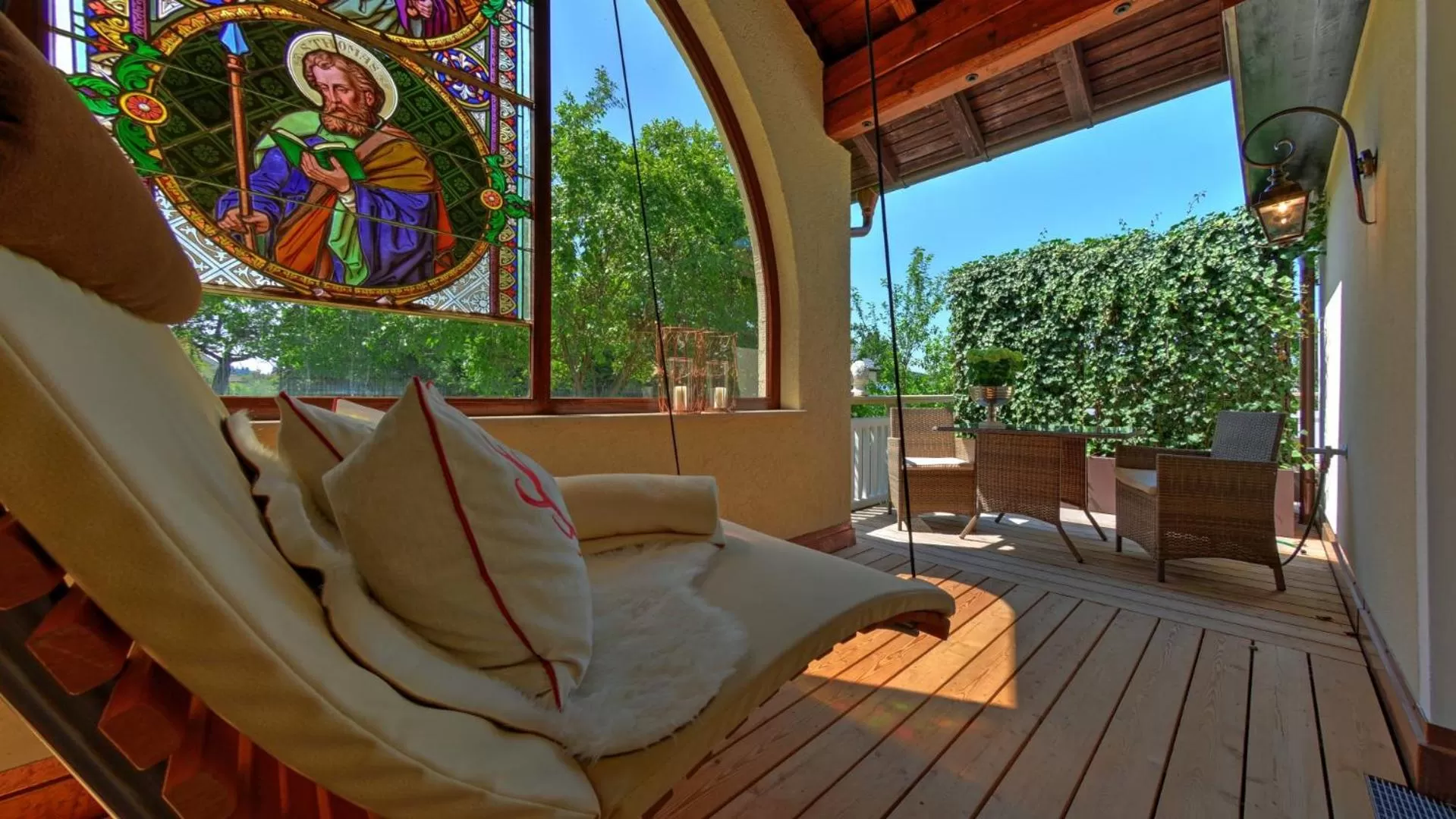 Balcony/Terrace in Boutique Hotel POST ANDECHS
