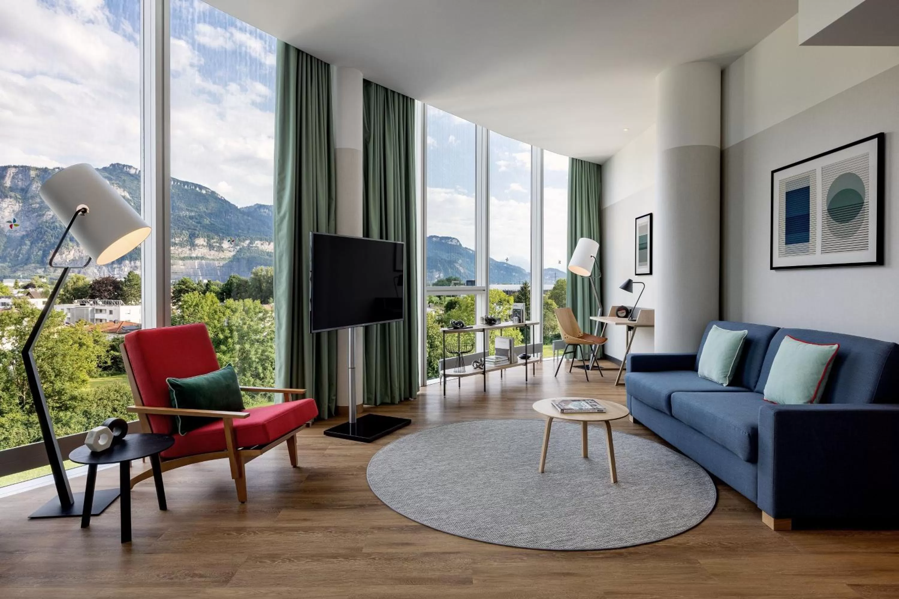 Living room in Four Points by Sheraton Panoramahaus Dornbirn