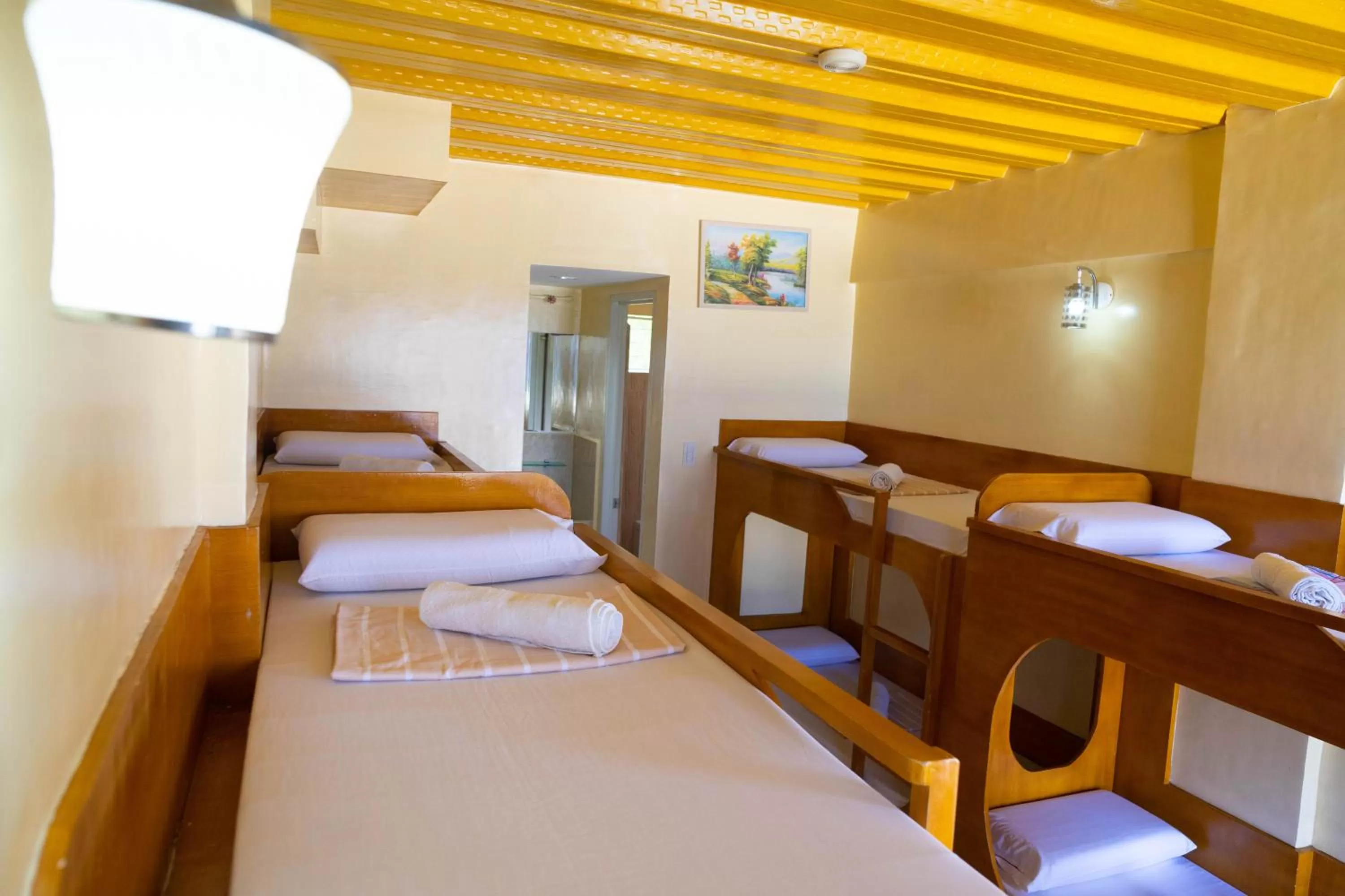 Bed in Ging-Ging Hotel And Resort