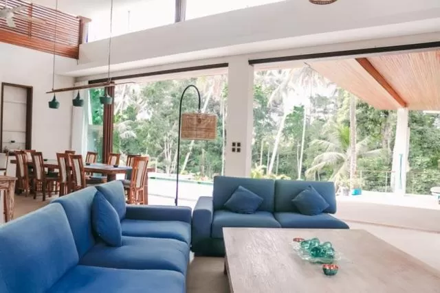 Living room in Villa Merdu Ubud