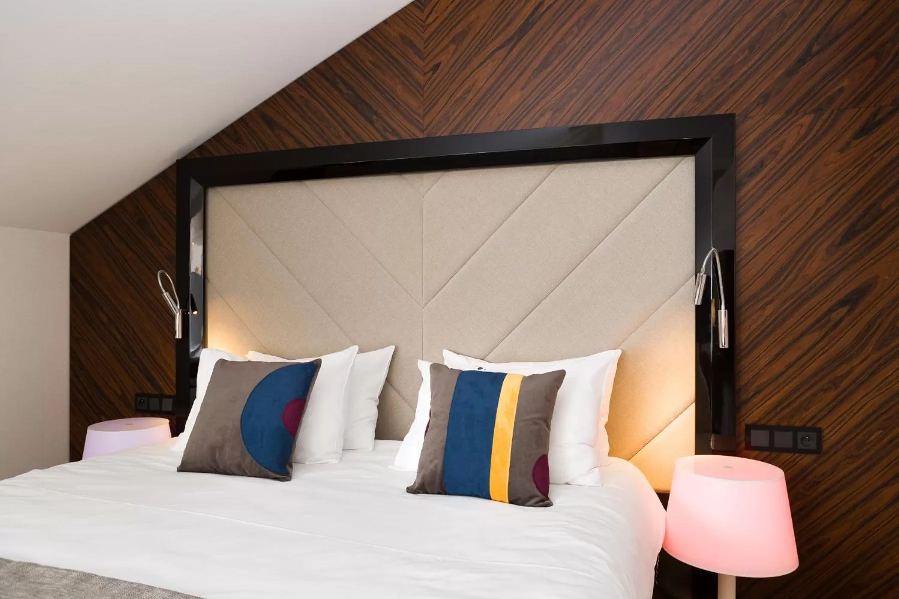 Bed in INX Design Hotel