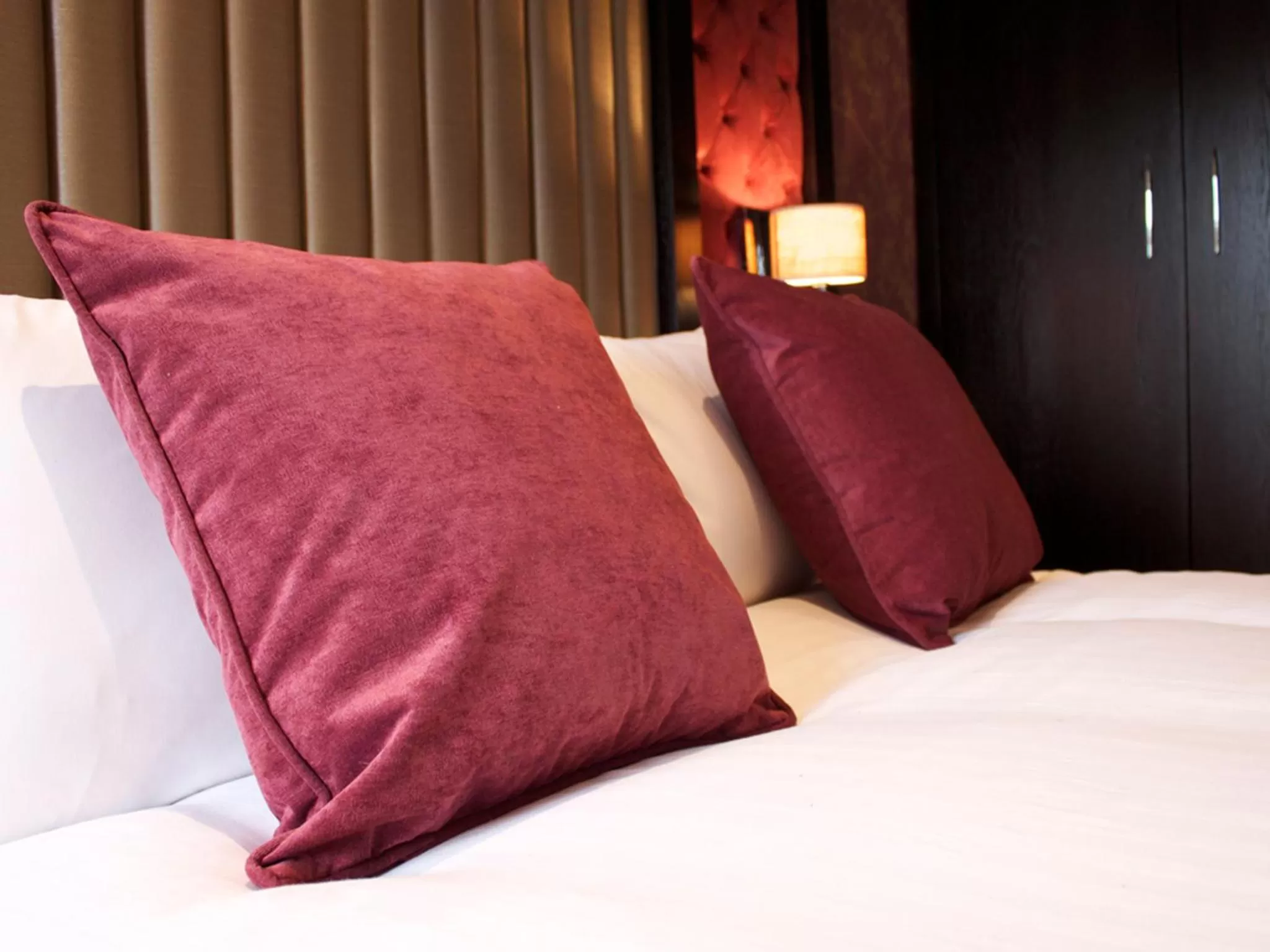 Decorative detail, Bed in The Torrance Hotel