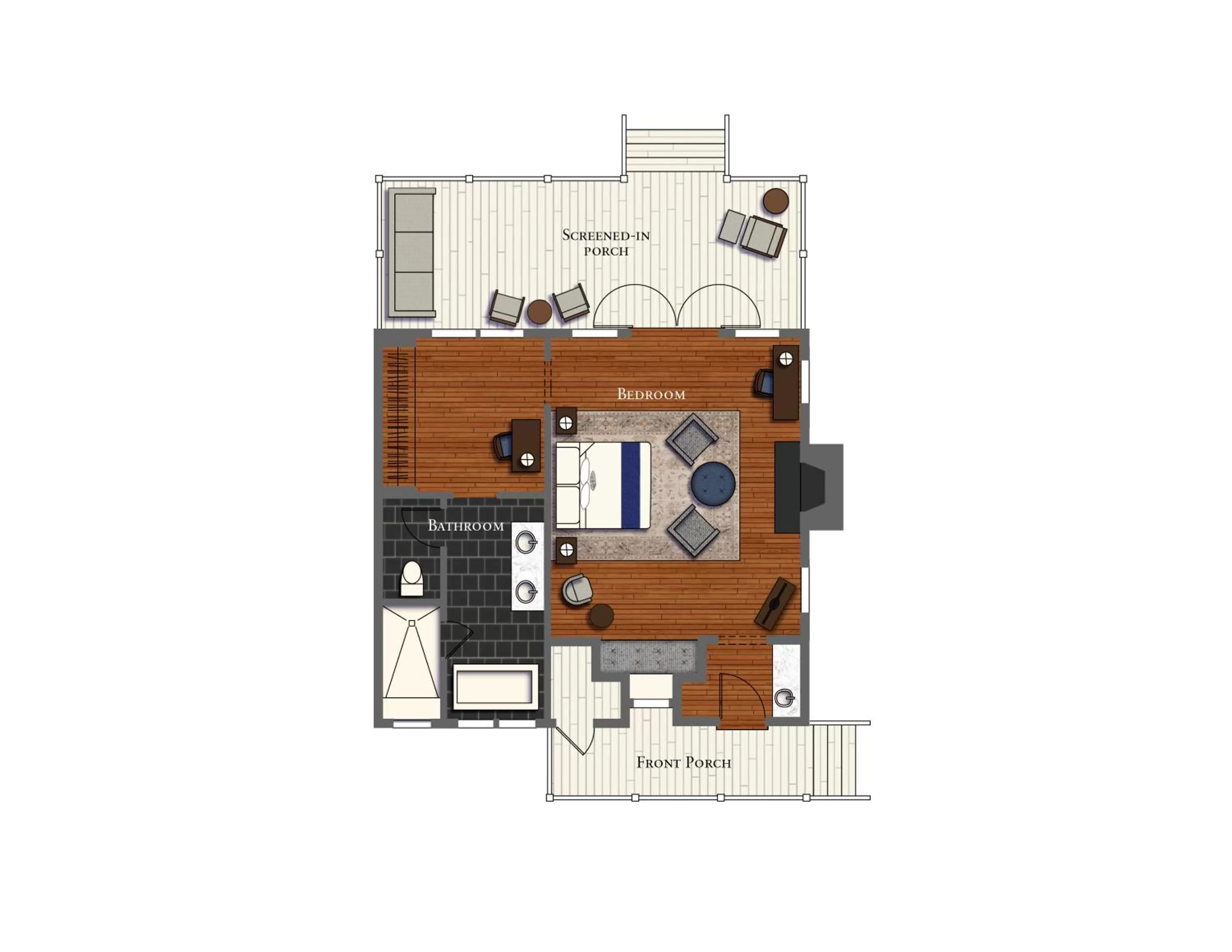 Floor plan in Montage Palmetto Bluff