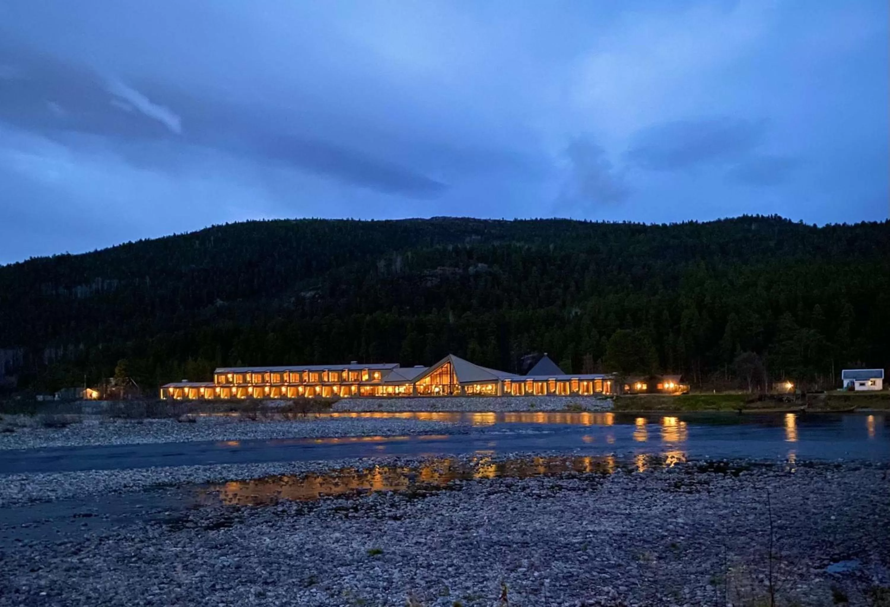 Property building in Sorrisniva Arctic Wilderness Lodge