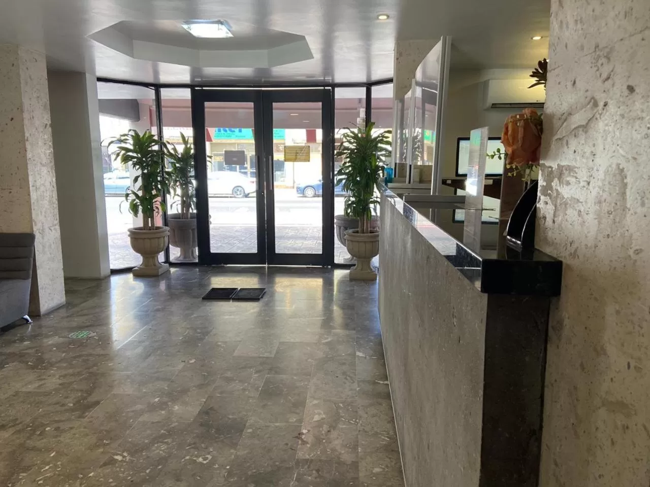 Lobby or reception in Hotel La Finca